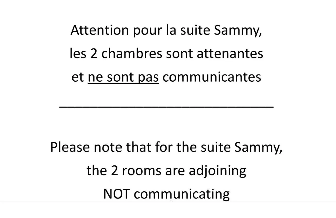 Bedroom in Le Tulipier de Virginie