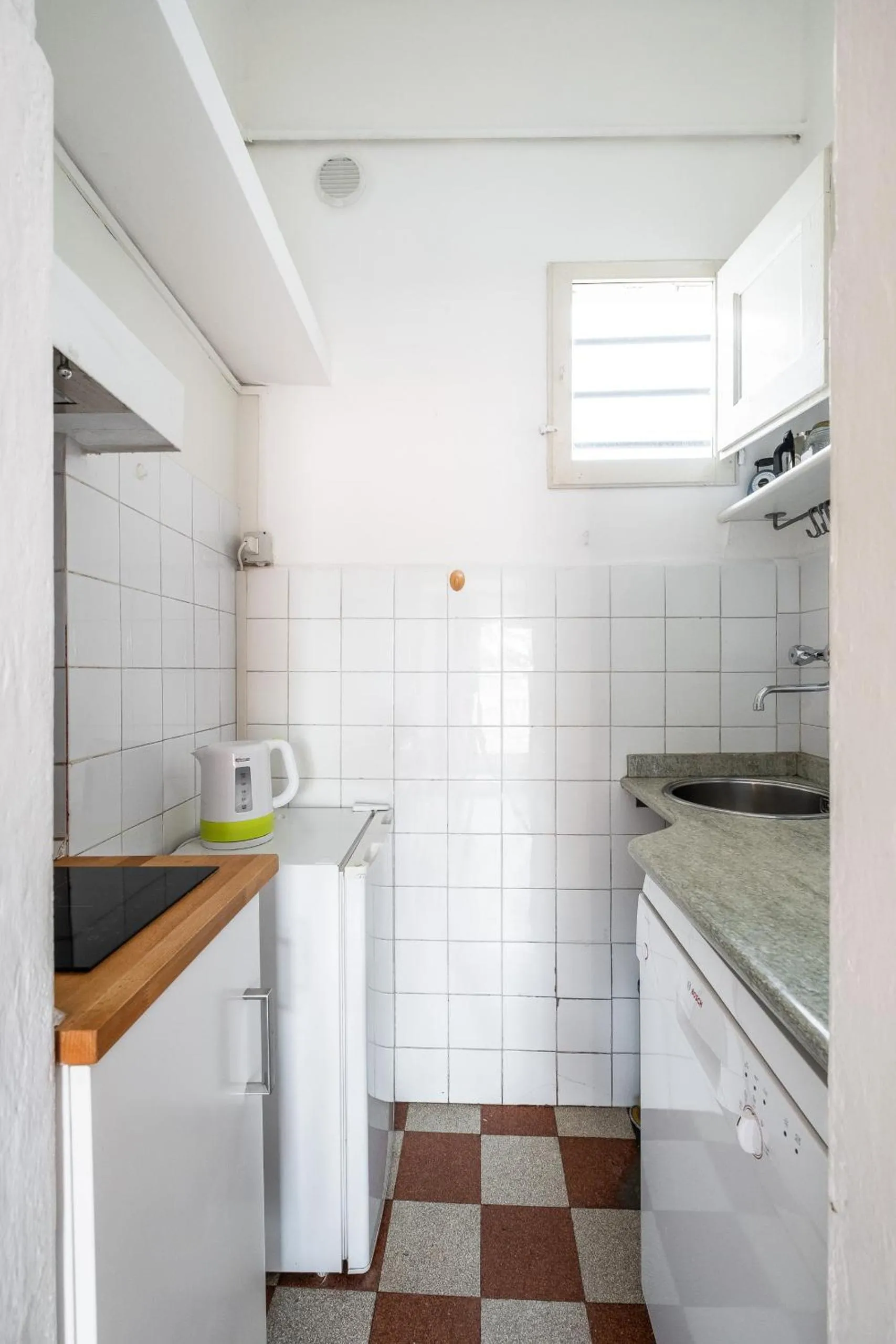 Kitchen or kitchenette in Vista sulle torri di Bologna by Wonderful Italy