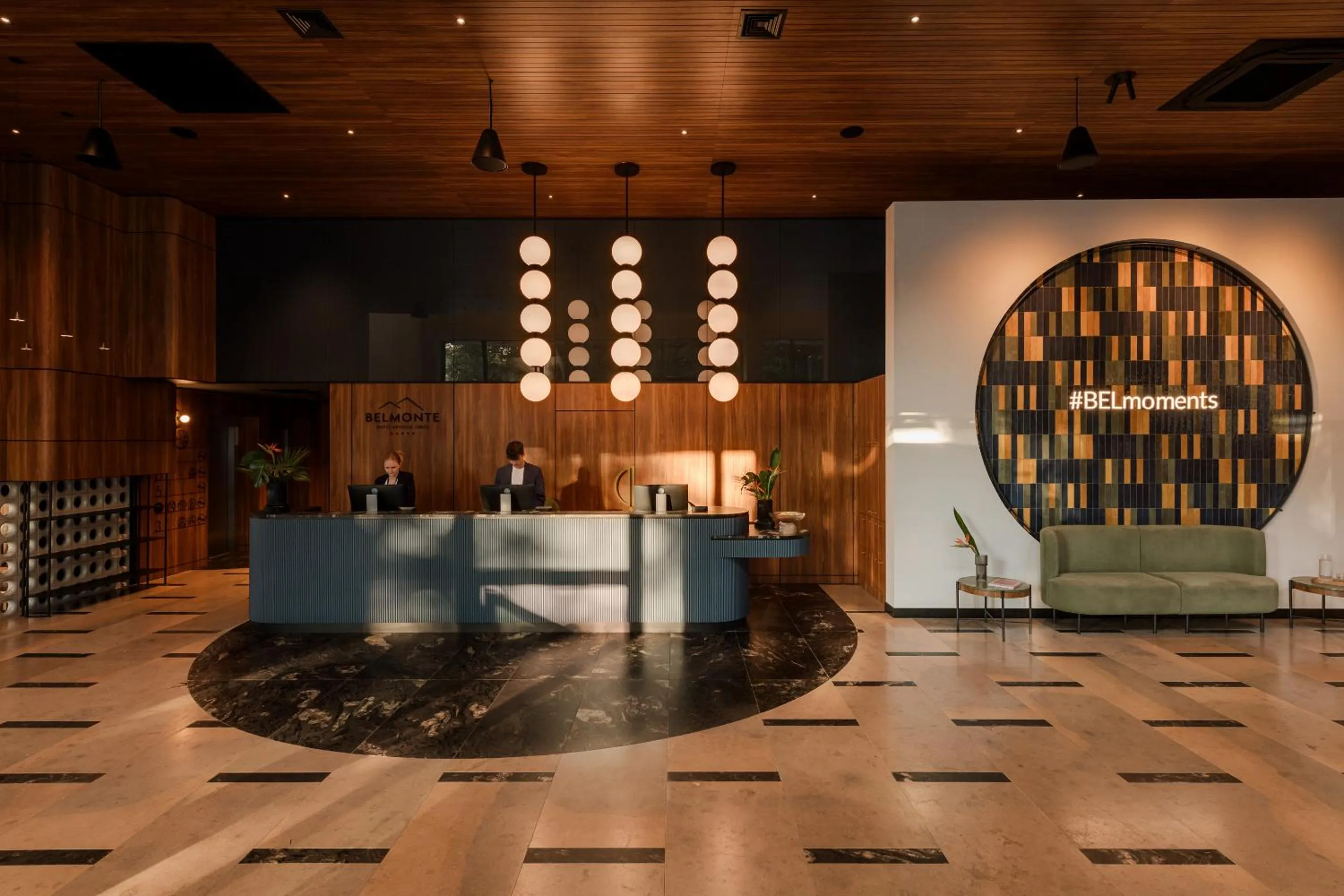 Lobby or reception in BELMONTE Hotel Krynica-Zdrój