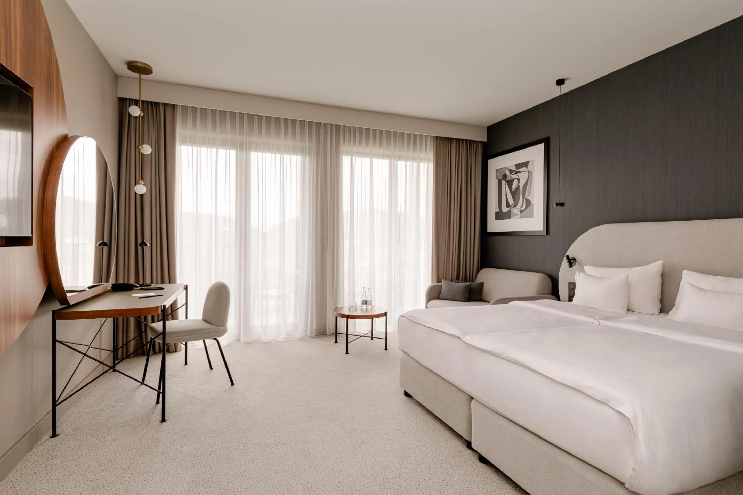 furniture, Bed in BELMONTE Hotel Krynica-Zdrój