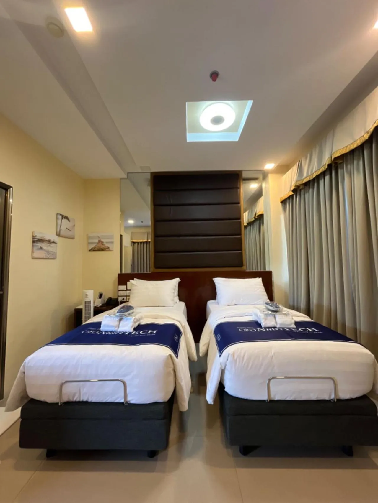 Bed in NutriTECH Hotels & Events