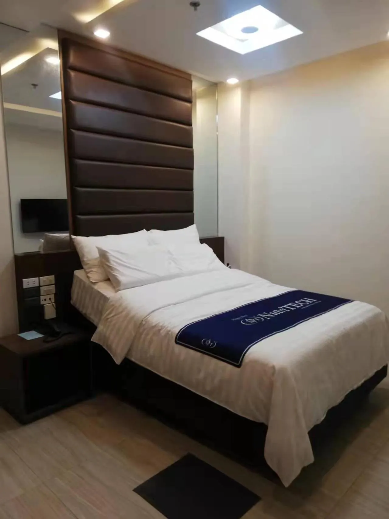 Bed in NutriTECH Hotels & Events