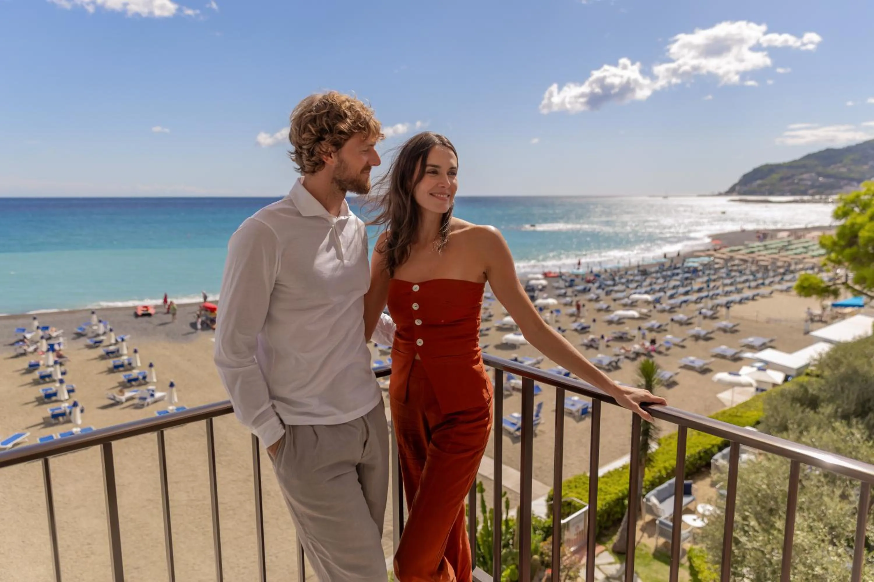 Sea view in Grand Hotel Diana Majestic