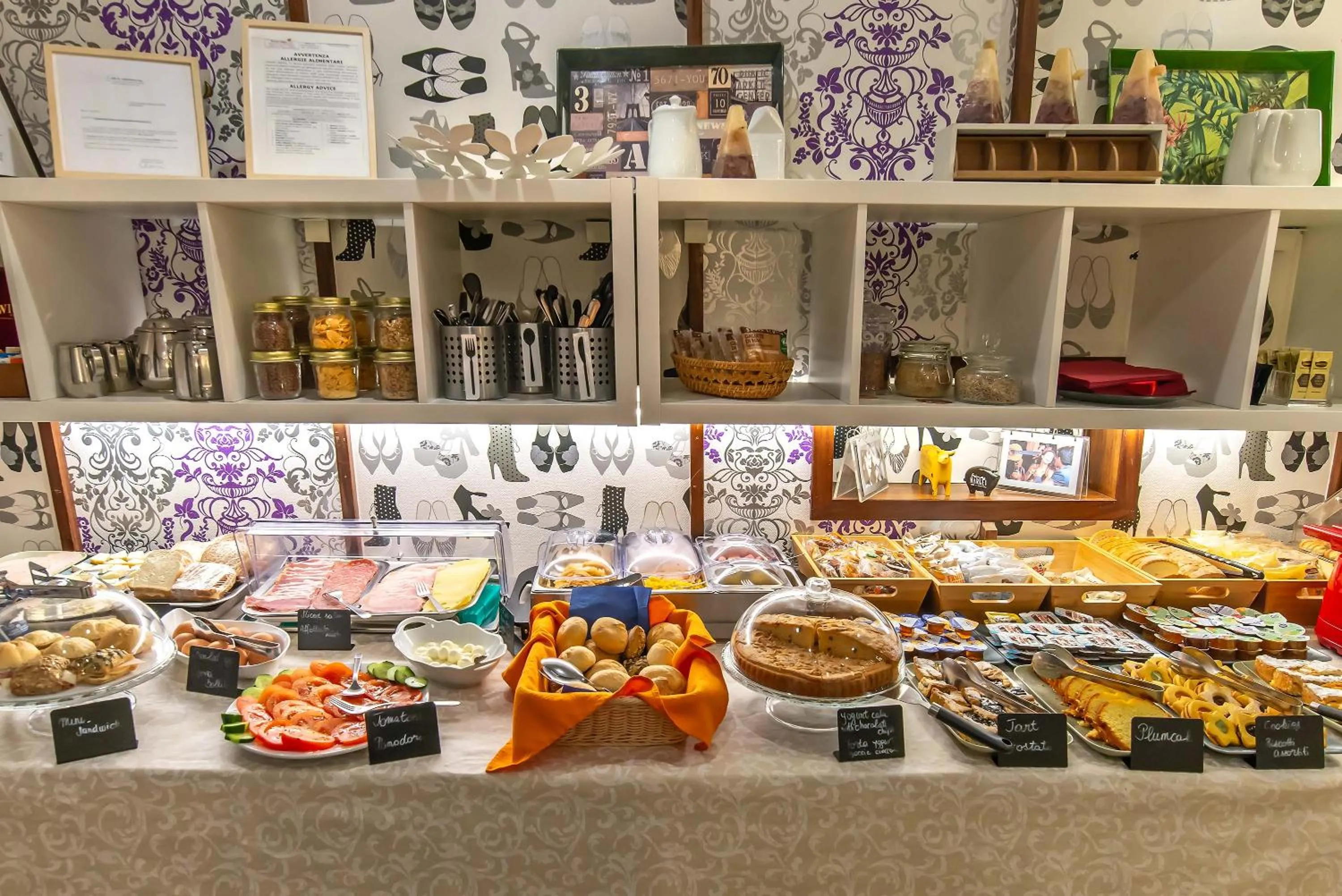 Food close-up in Hotel Jane