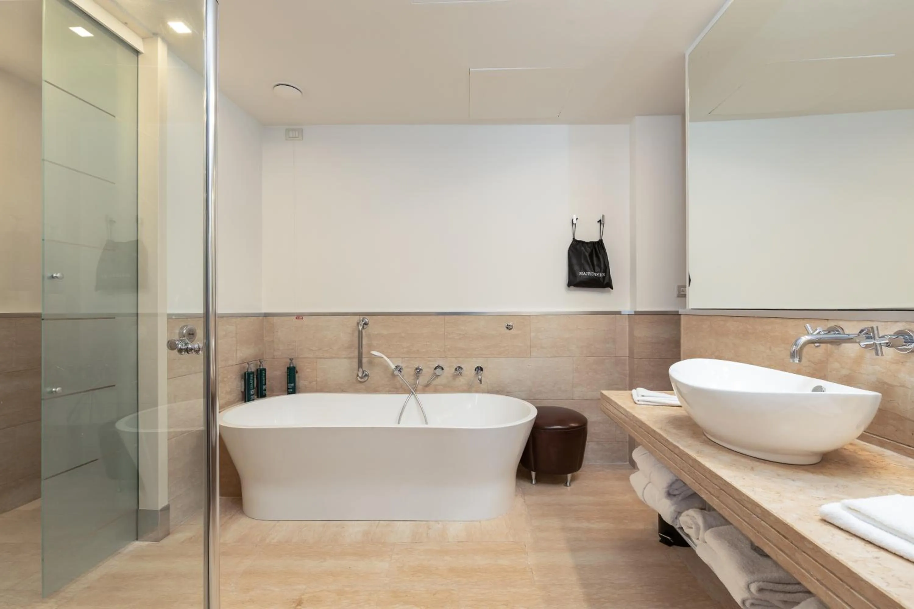 Bathroom in DoubleTree by Hilton Florence Metropole