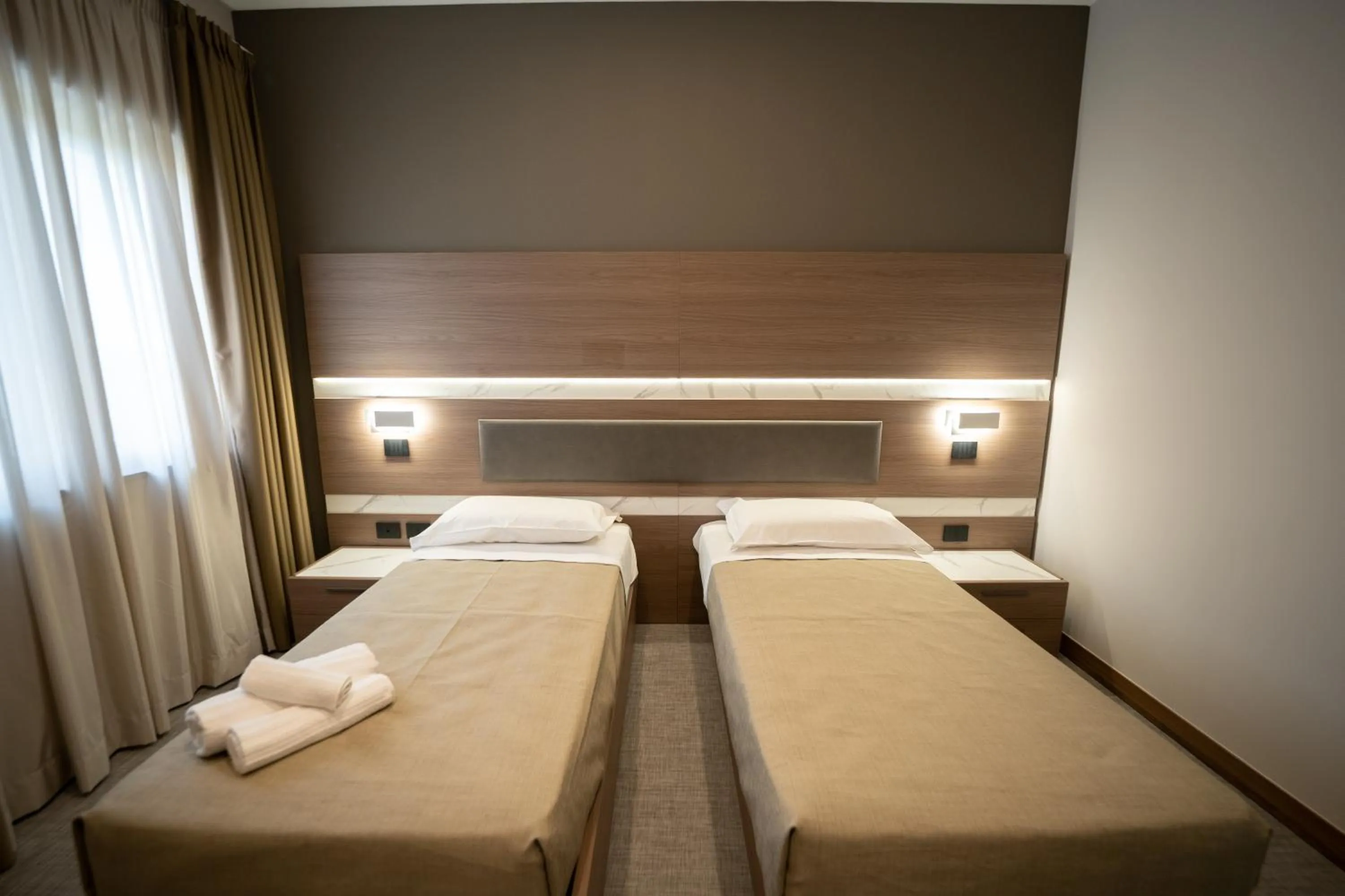 Photo of the whole room, Bed in Building Hotel