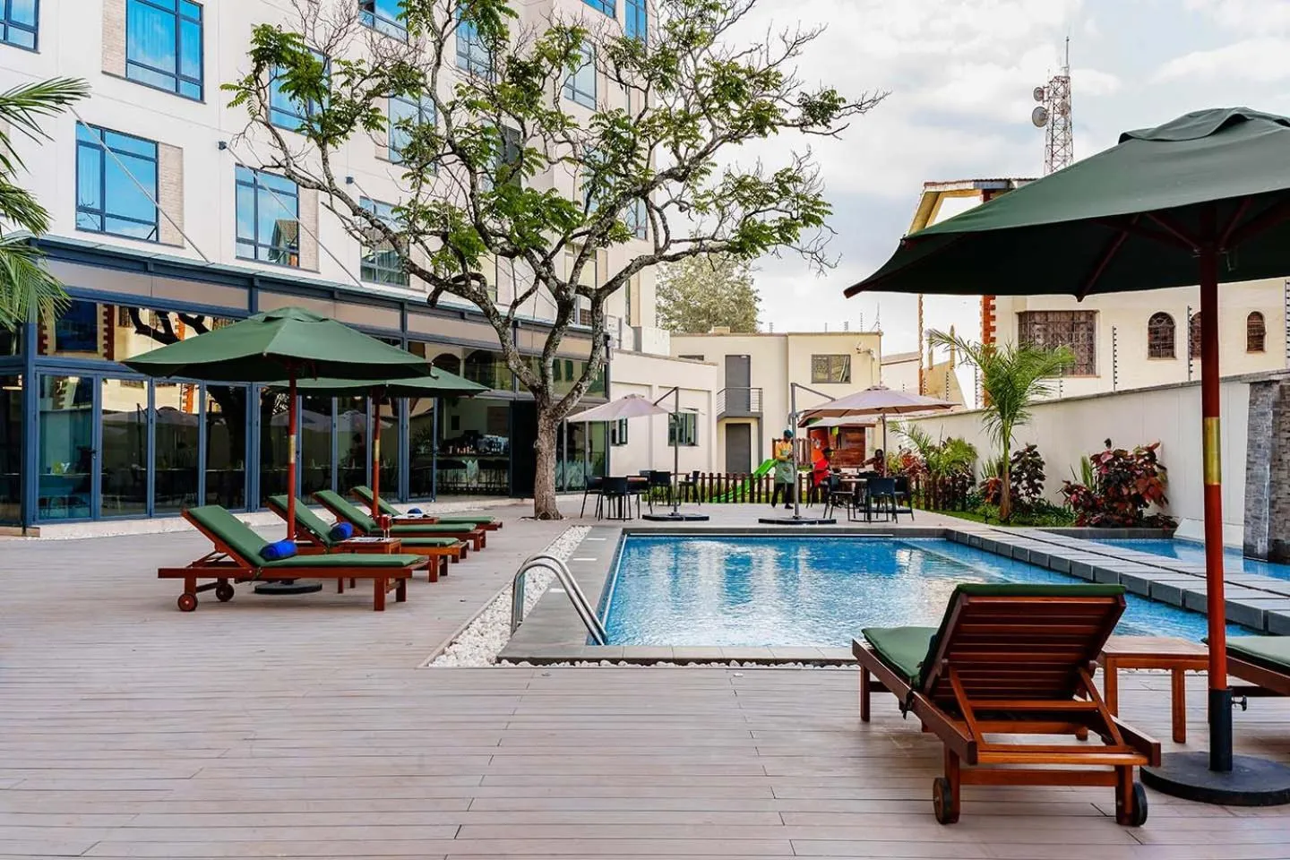 Swimming pool in Somerset Westview Nairobi