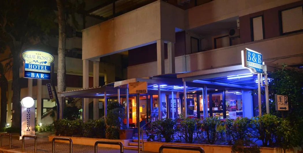 Facade/entrance in Hotel Blue Rose's