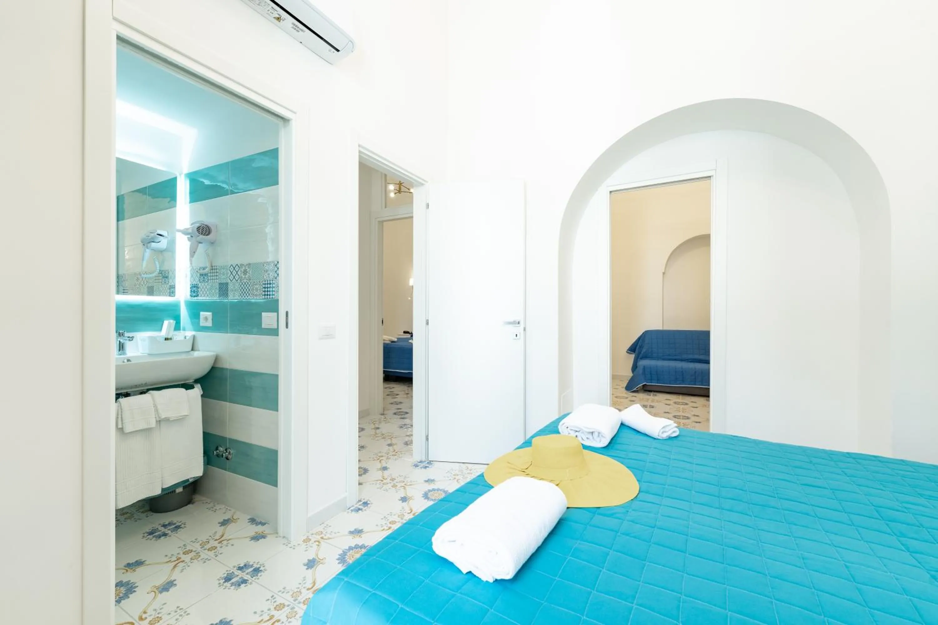 Bed in Hotel Fontana