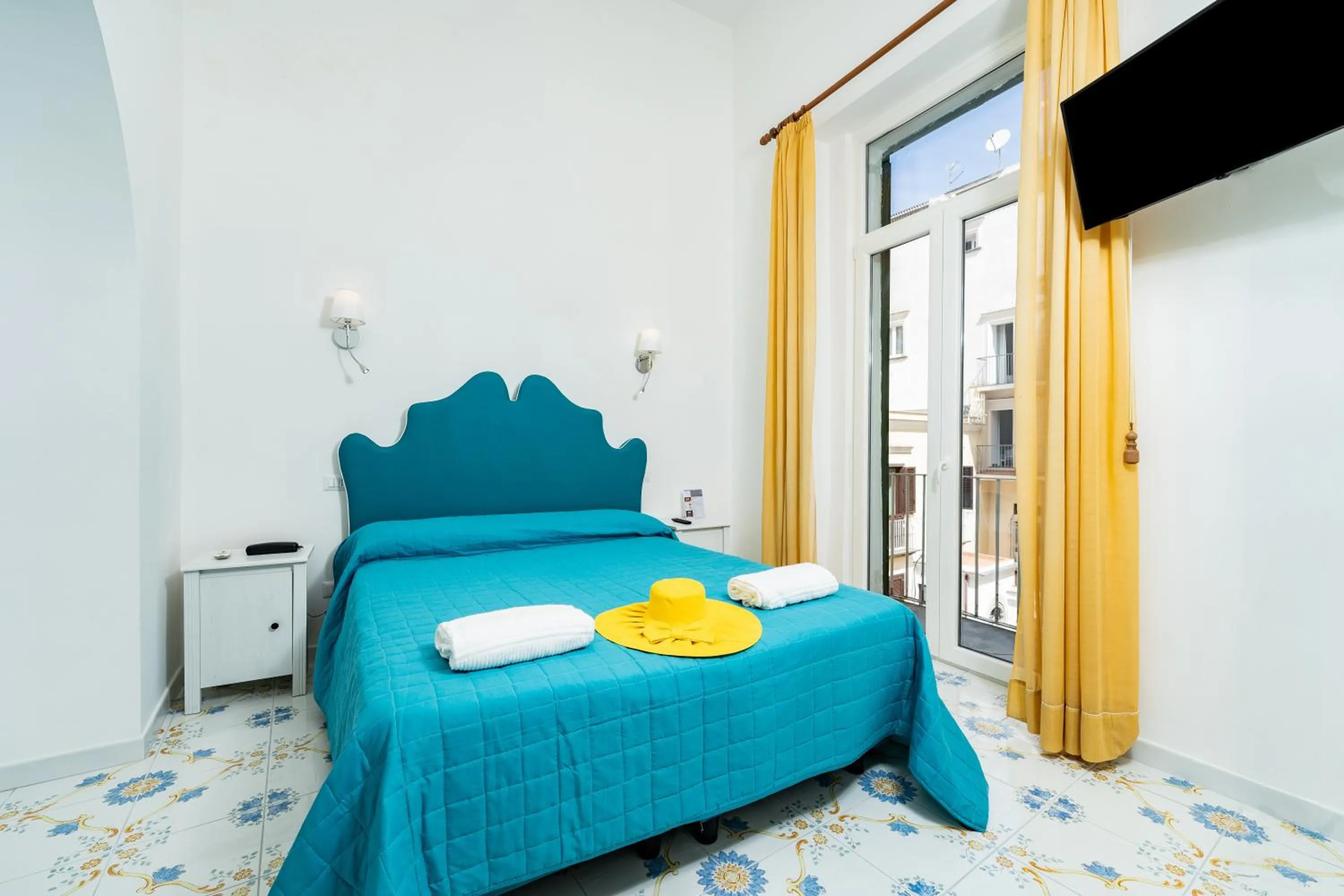 Bed in Hotel Fontana