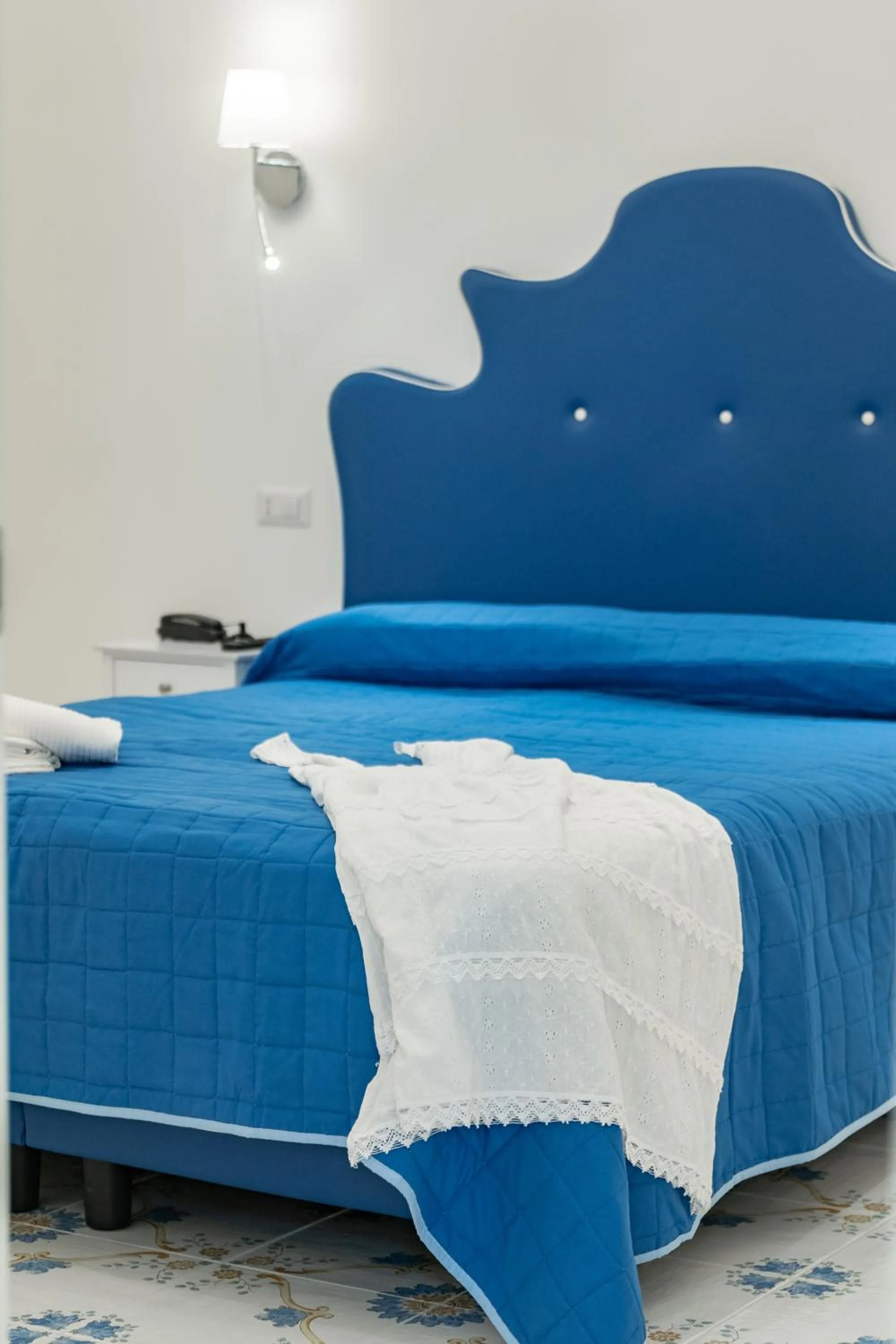 Bed in Hotel Fontana