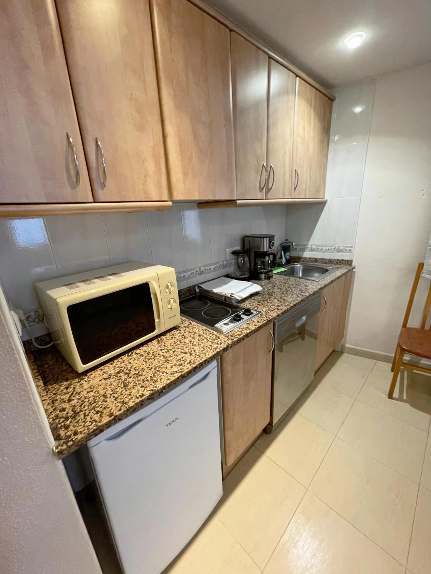 Kitchen or kitchenette in Royal Inn Aparthotel