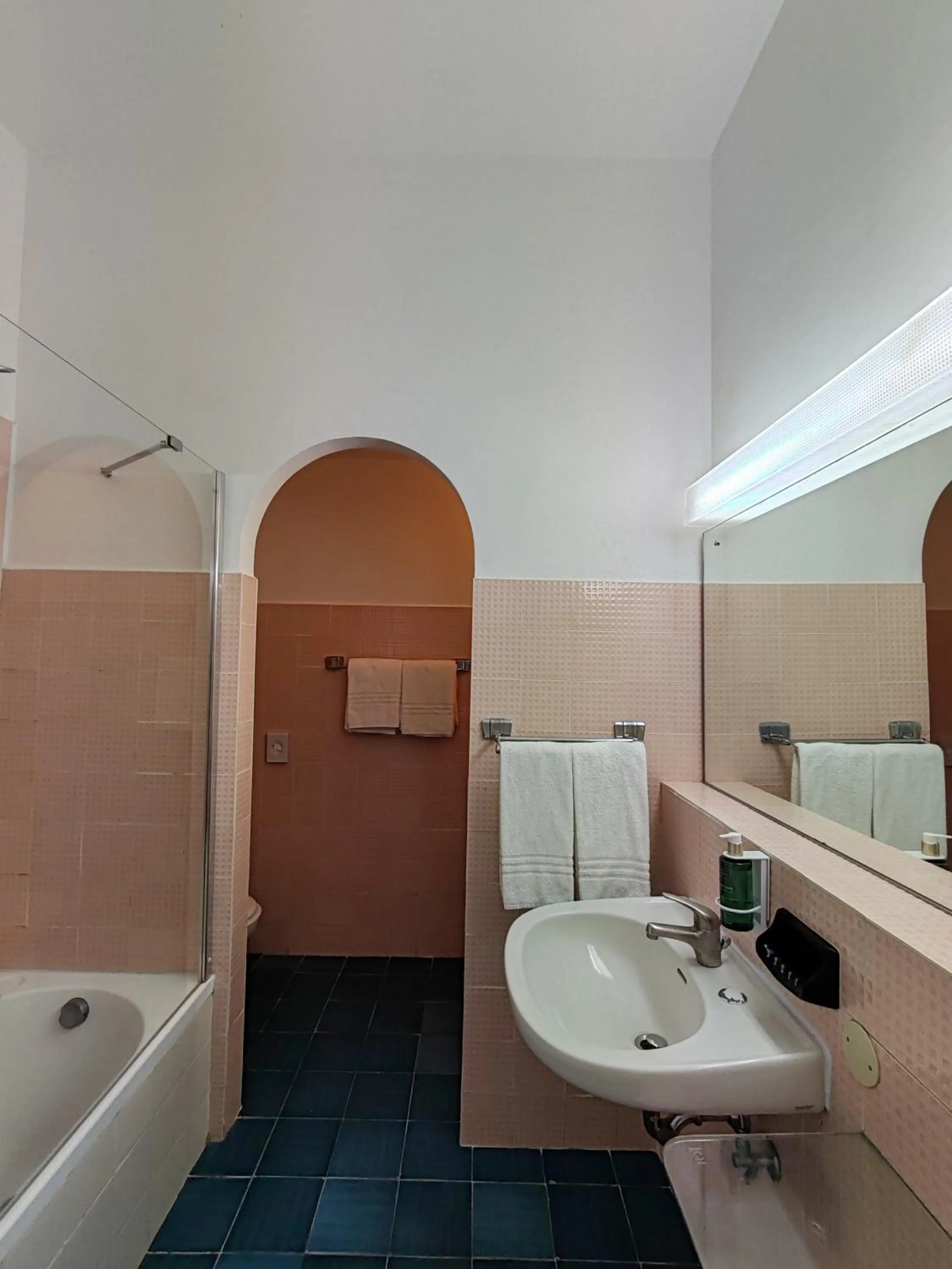 Toilet in Grand Hotel Excelsior