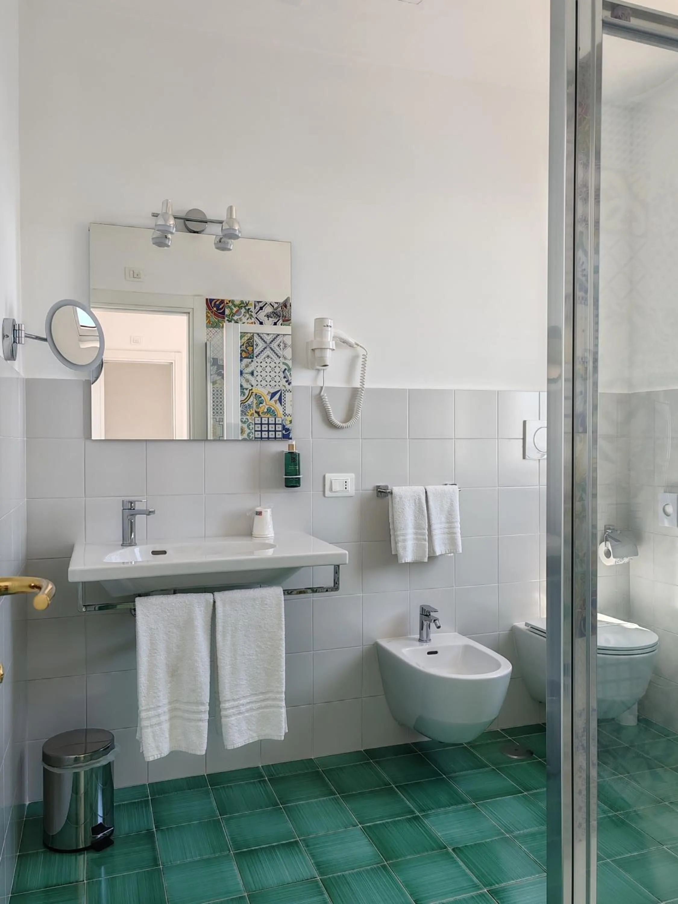 Bathroom in Grand Hotel Excelsior