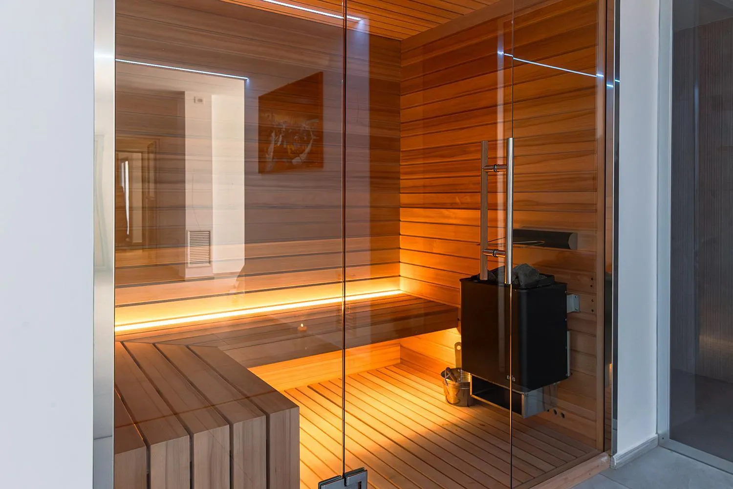 Sauna in Baia dei Mulini Resort & Spa