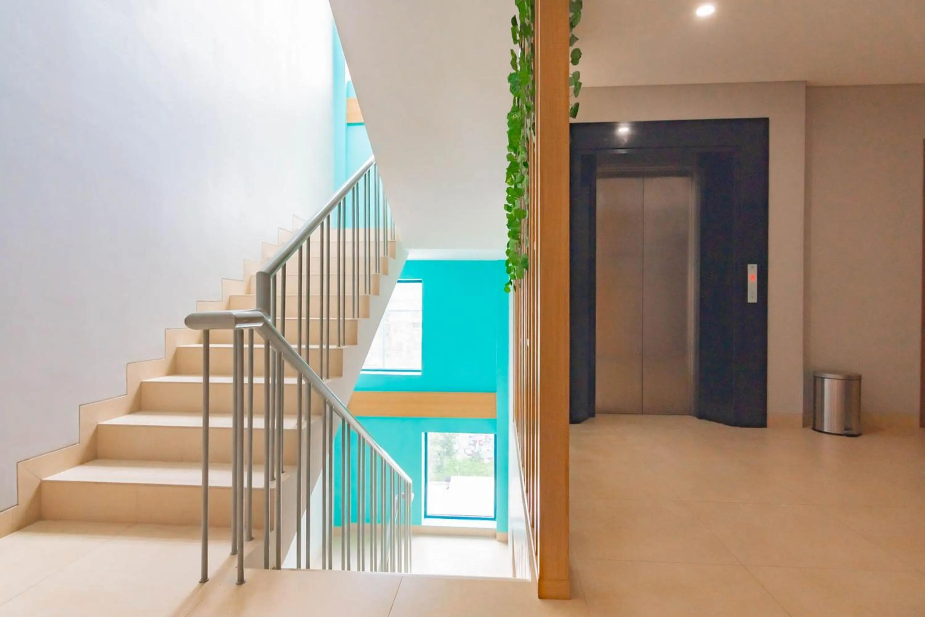 elevator in Sans Hotel Alexander Bandung