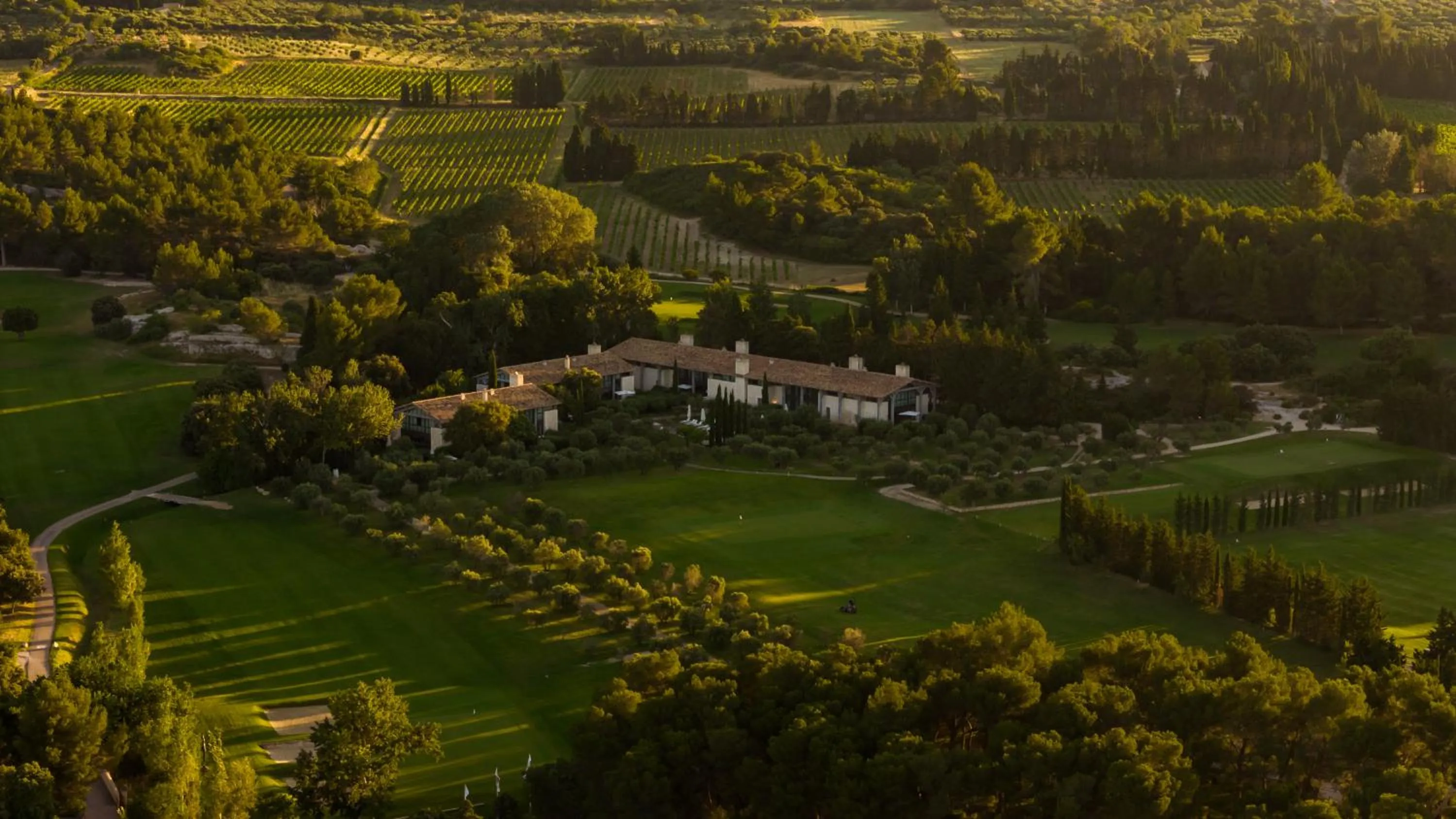 Bird's eye view in Domaine De Manville