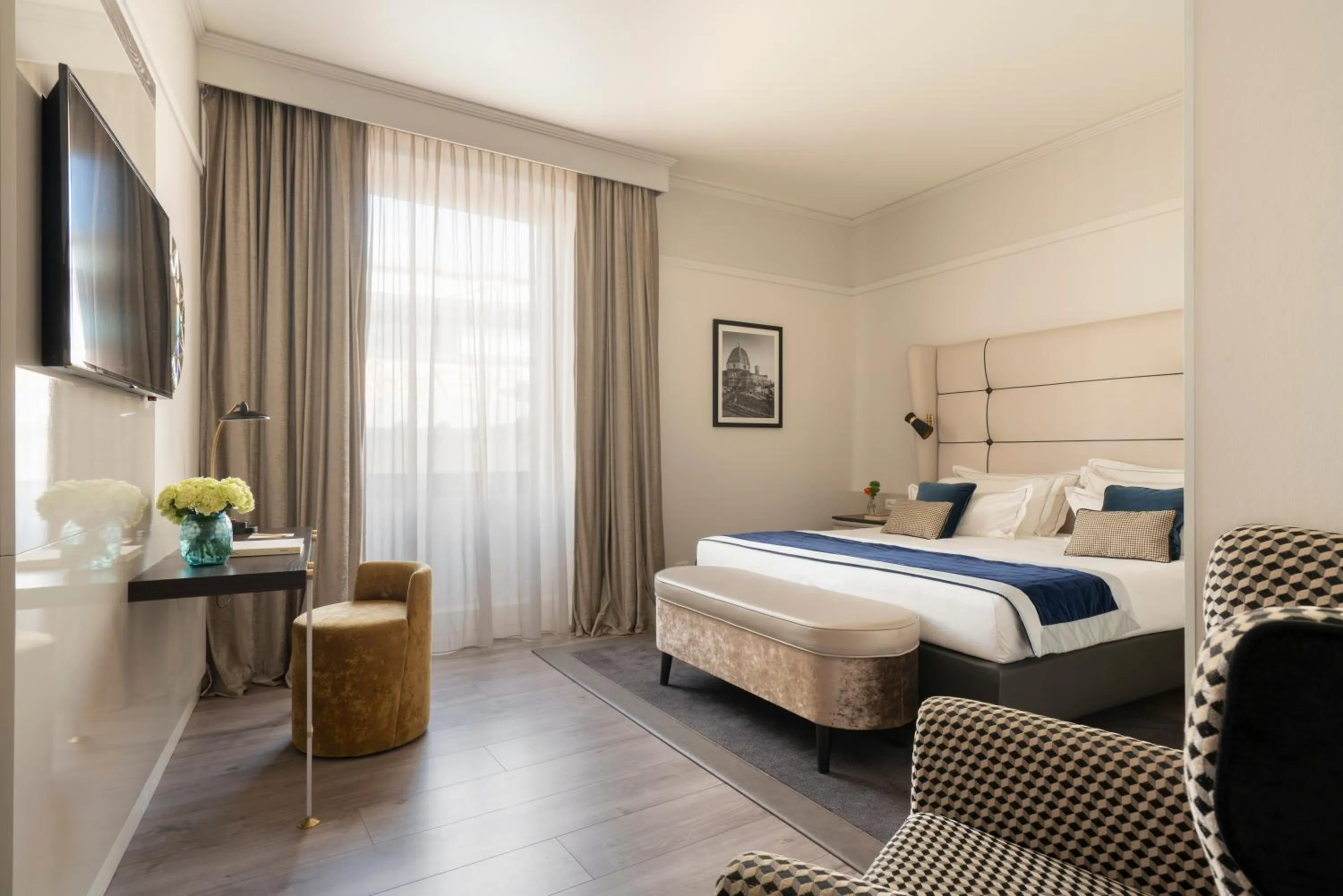 Bedroom, Bed in Cerretani Hotel Firenze - MGallery Collection