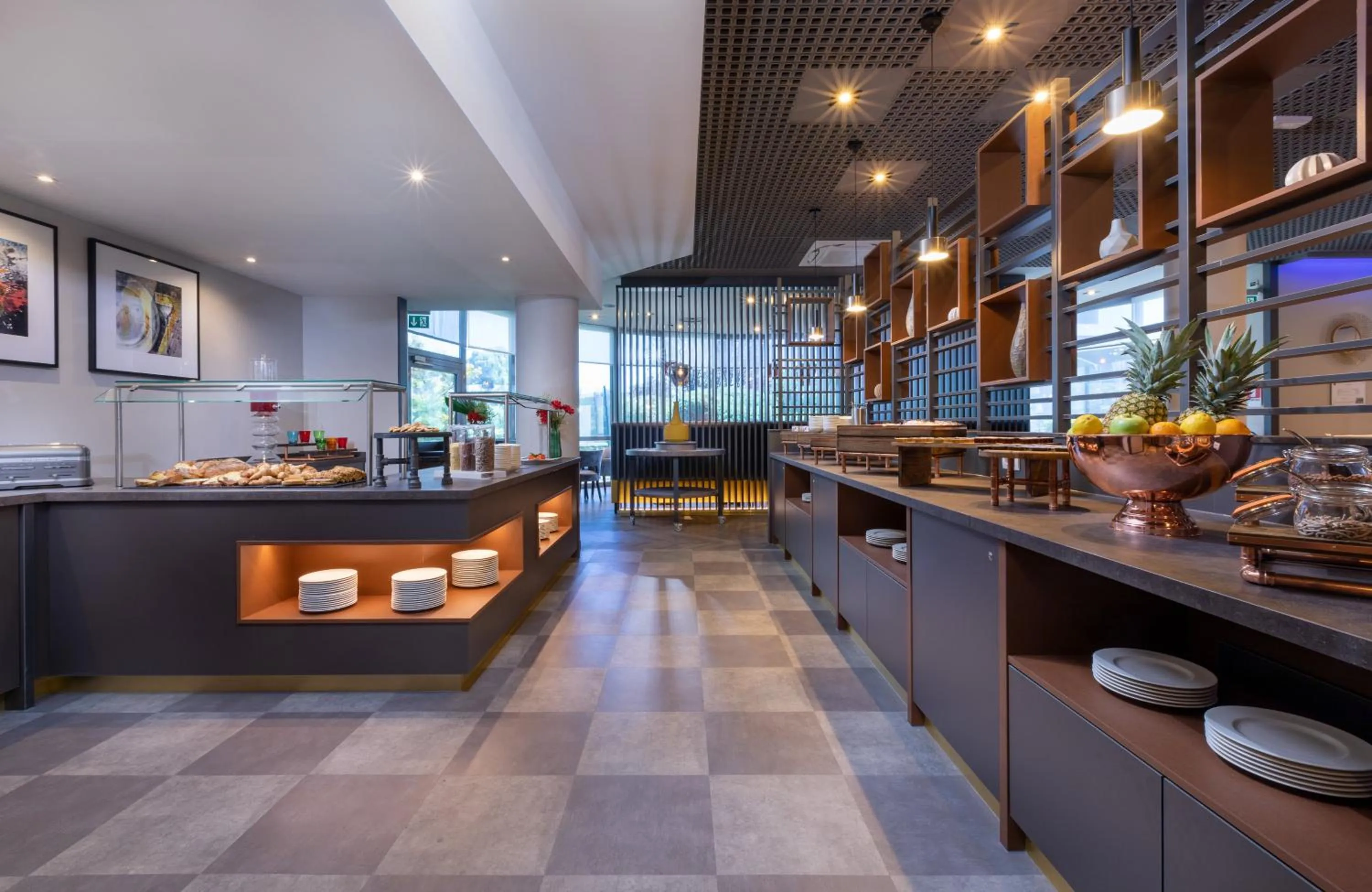 Buffet breakfast in Leonardo Hotel Verona