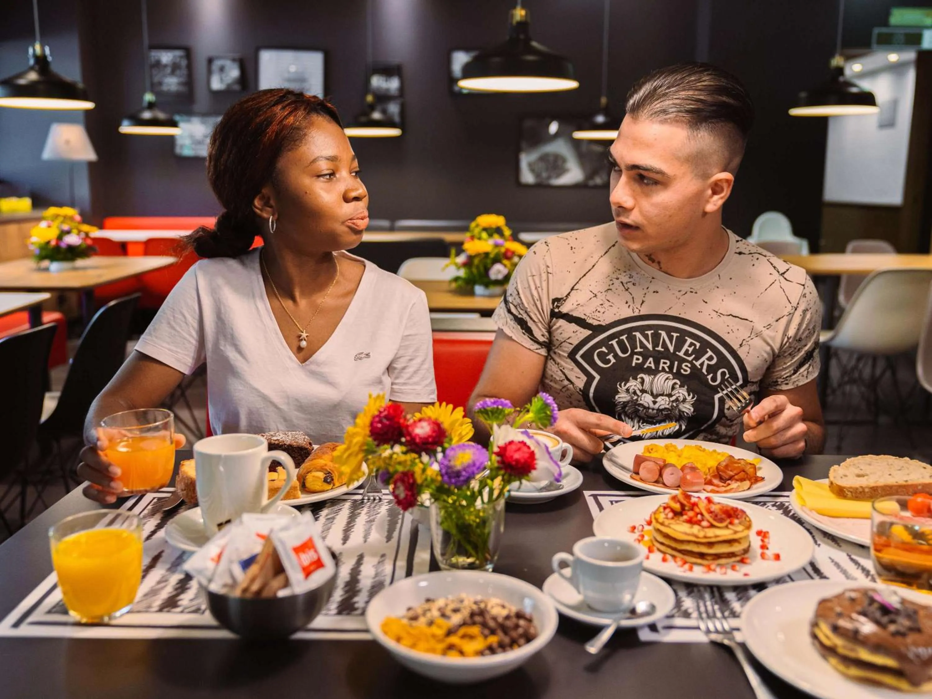 Breakfast in Hotel Ibis Milano Ca' Granda