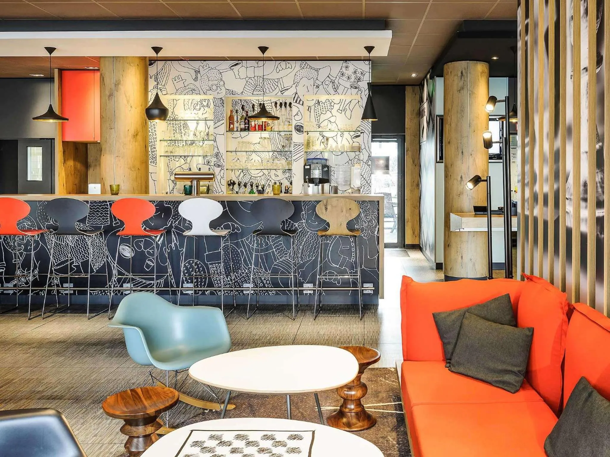 Lounge or bar in Hotel Ibis Milano Ca' Granda