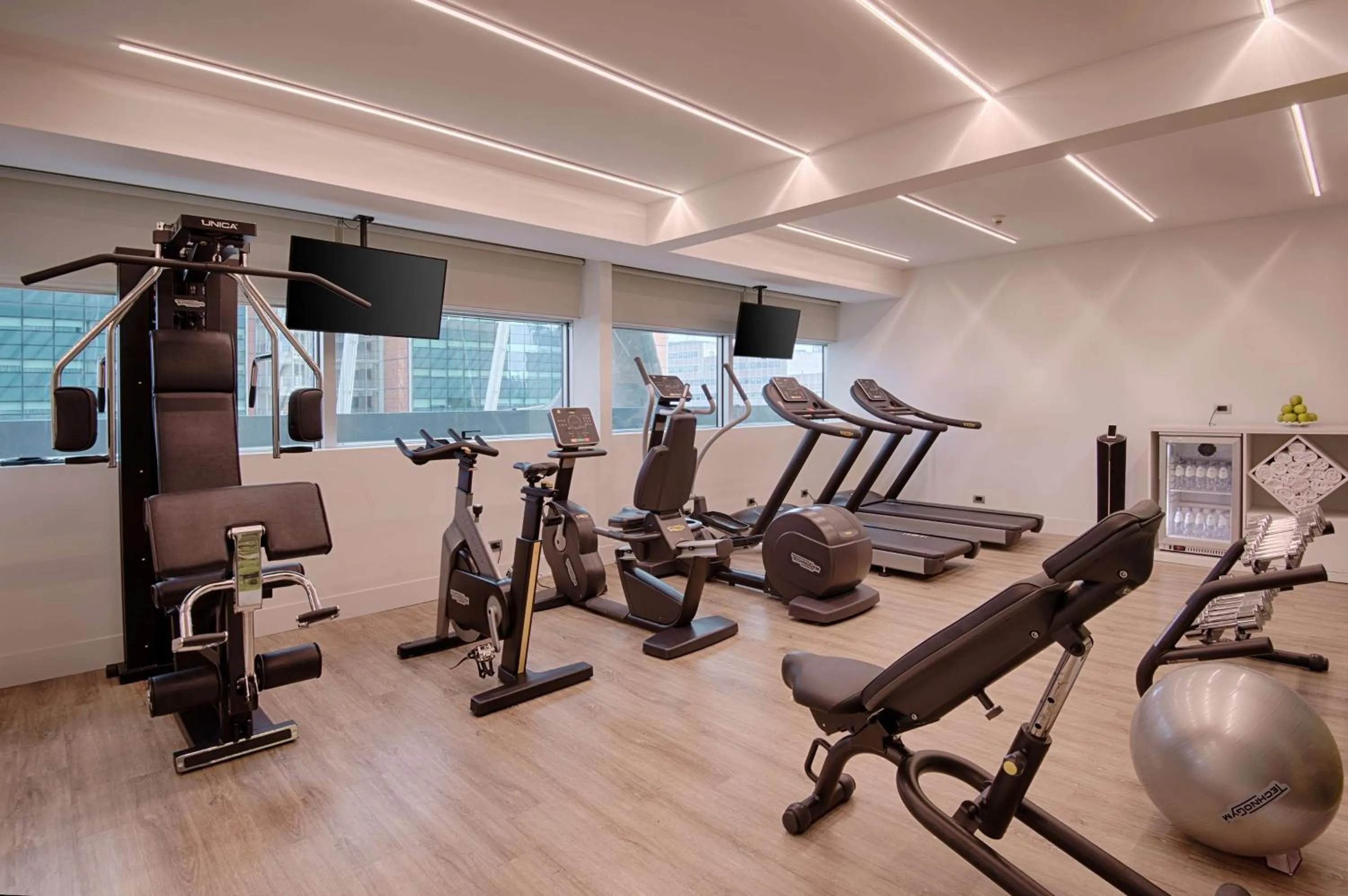 Fitness centre/facilities in NH Venezia Laguna Palace