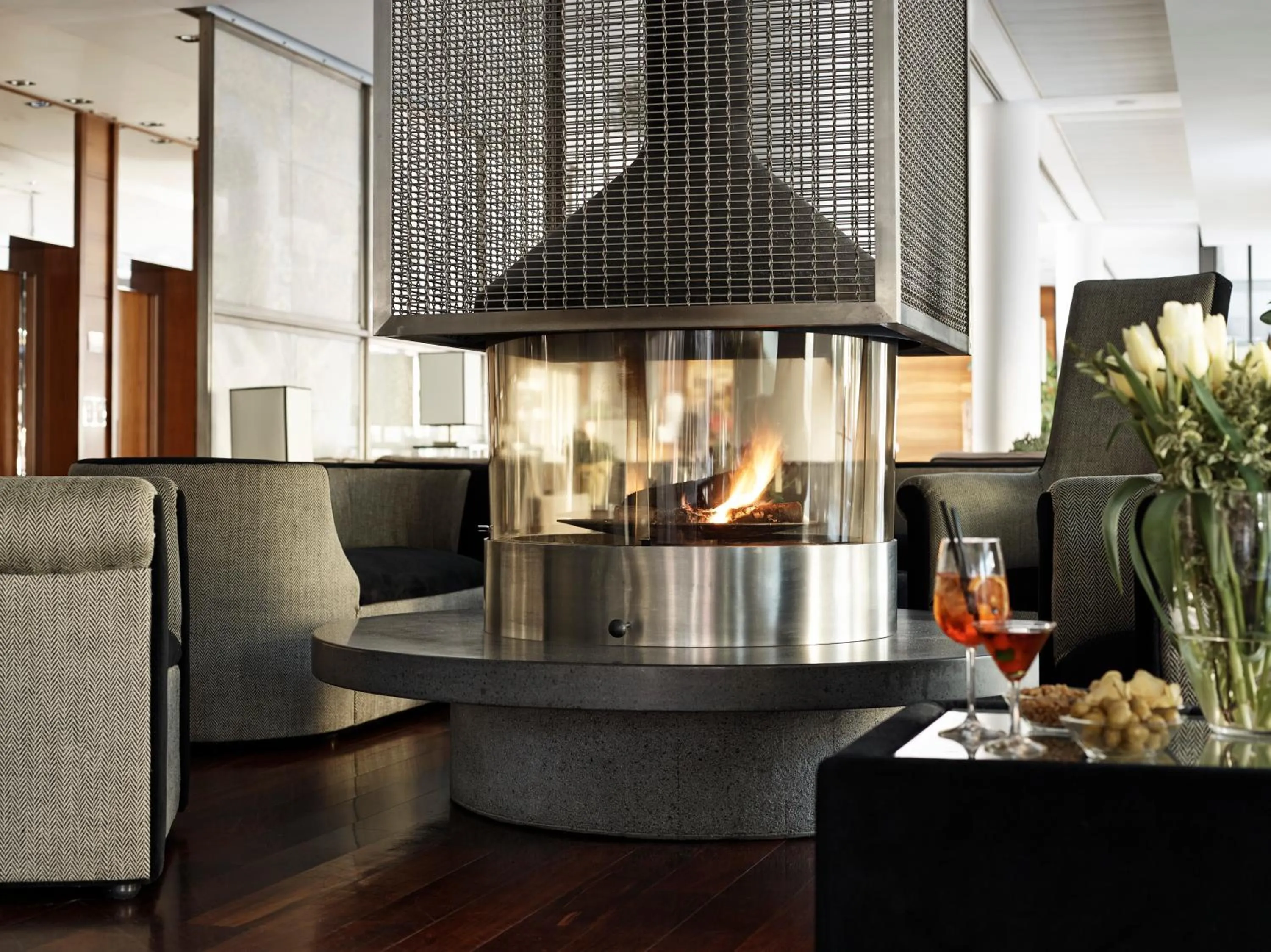 Living room in Grand Hotel De La Ville