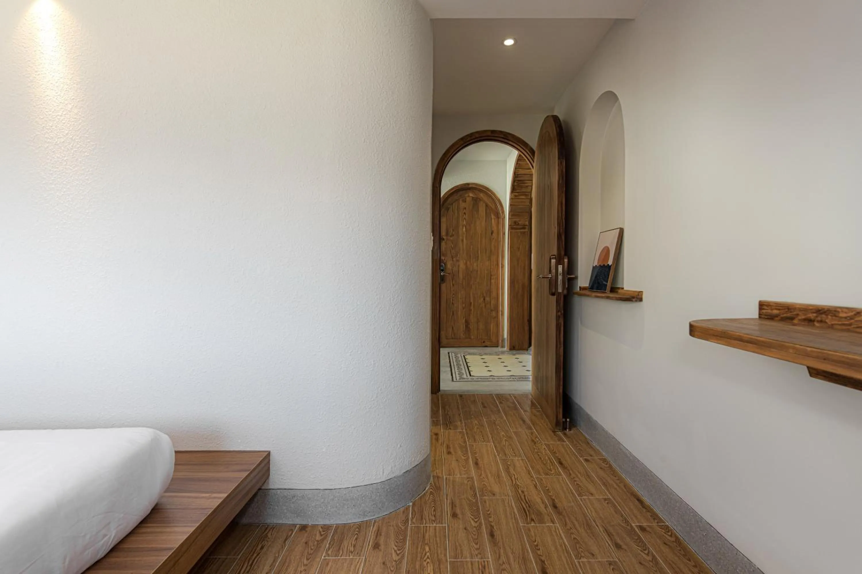 Bedroom, Bed in Thơm House