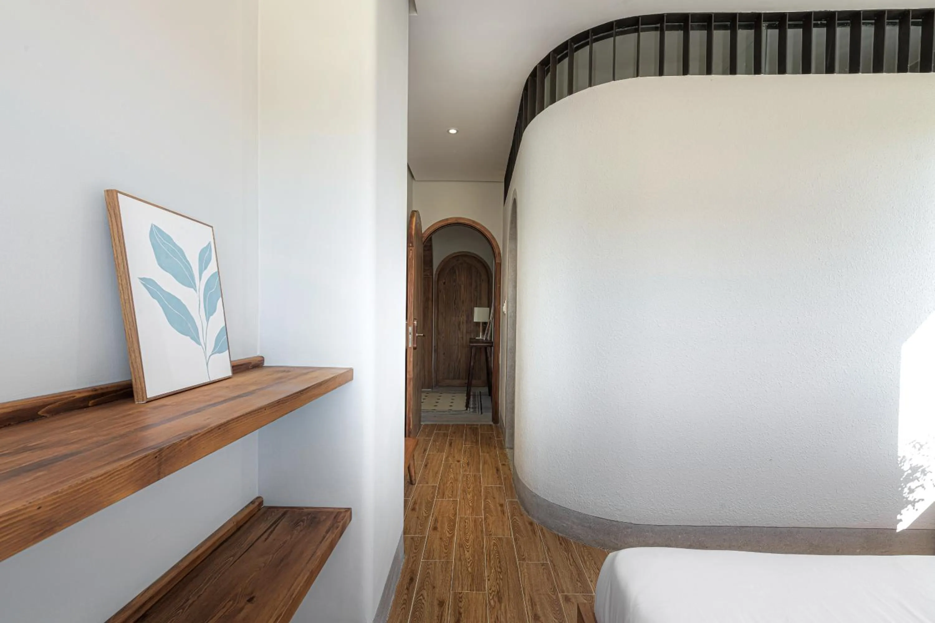 Photo of the whole room, Bed in Thơm House