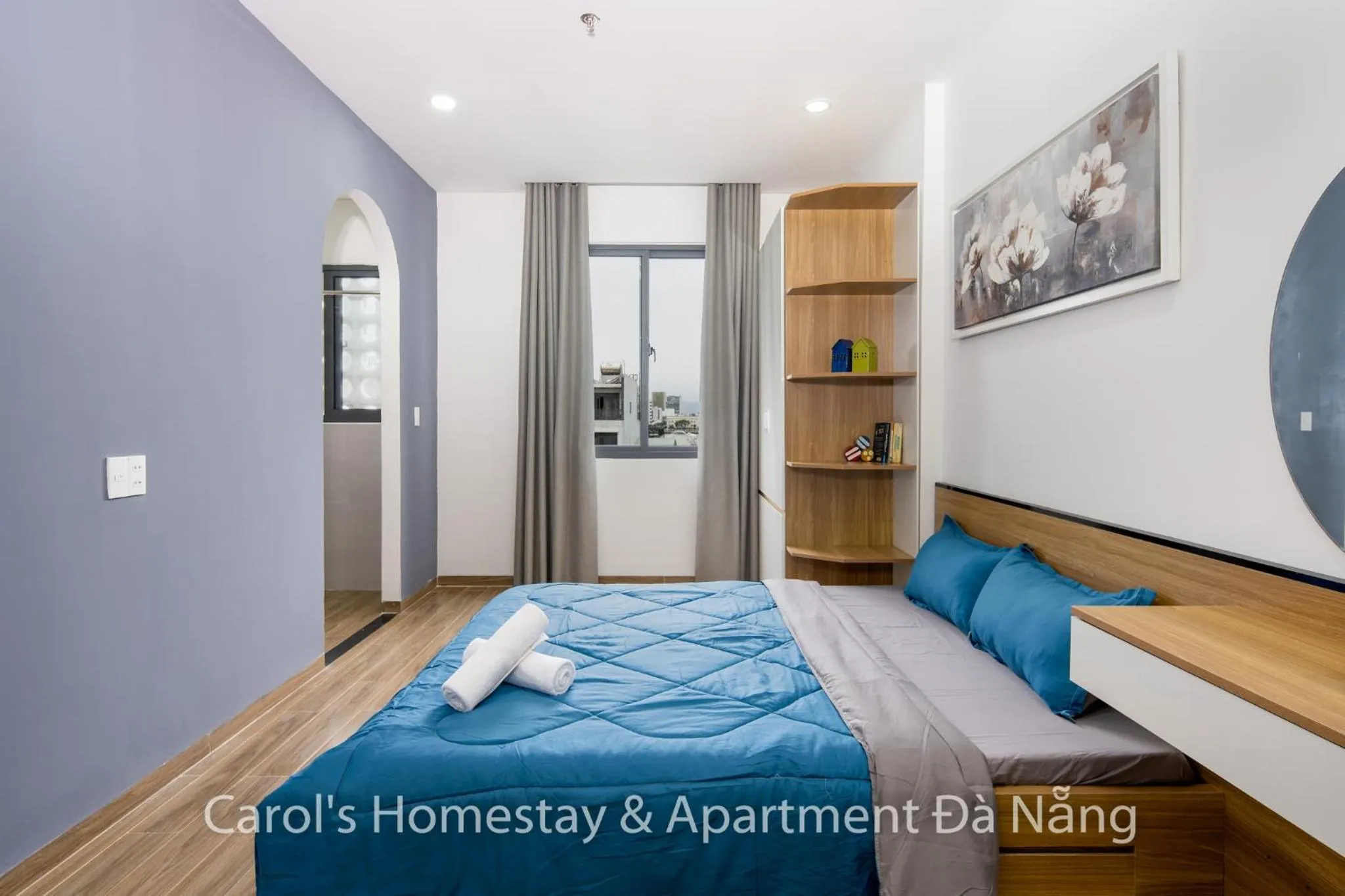 Bed in Carol Homestay & Apartment Da Nang 3