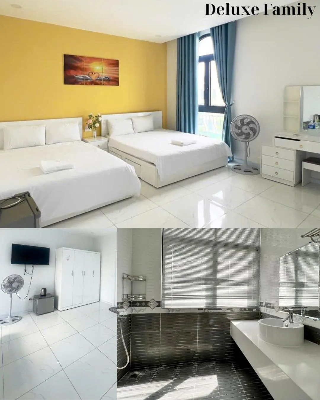 Photo of the whole room, Bed in Ngân Hà Star Homestay - Grand World Phú Quốc