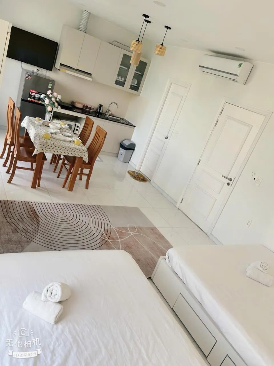 Photo of the whole room, Bed in Ngân Hà Star Homestay - Grand World Phú Quốc