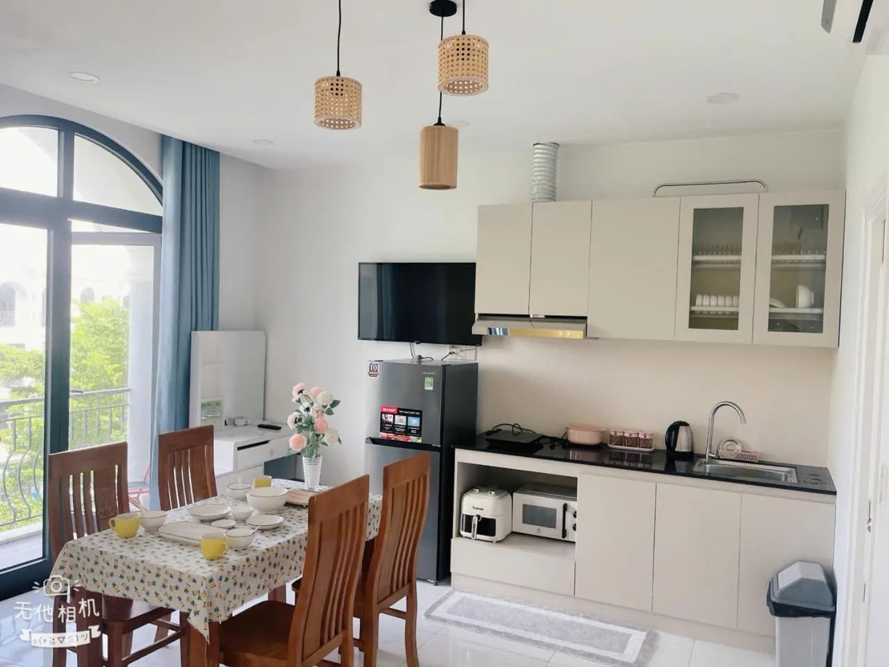 oven in Ngân Hà Star Homestay - Grand World Phú Quốc