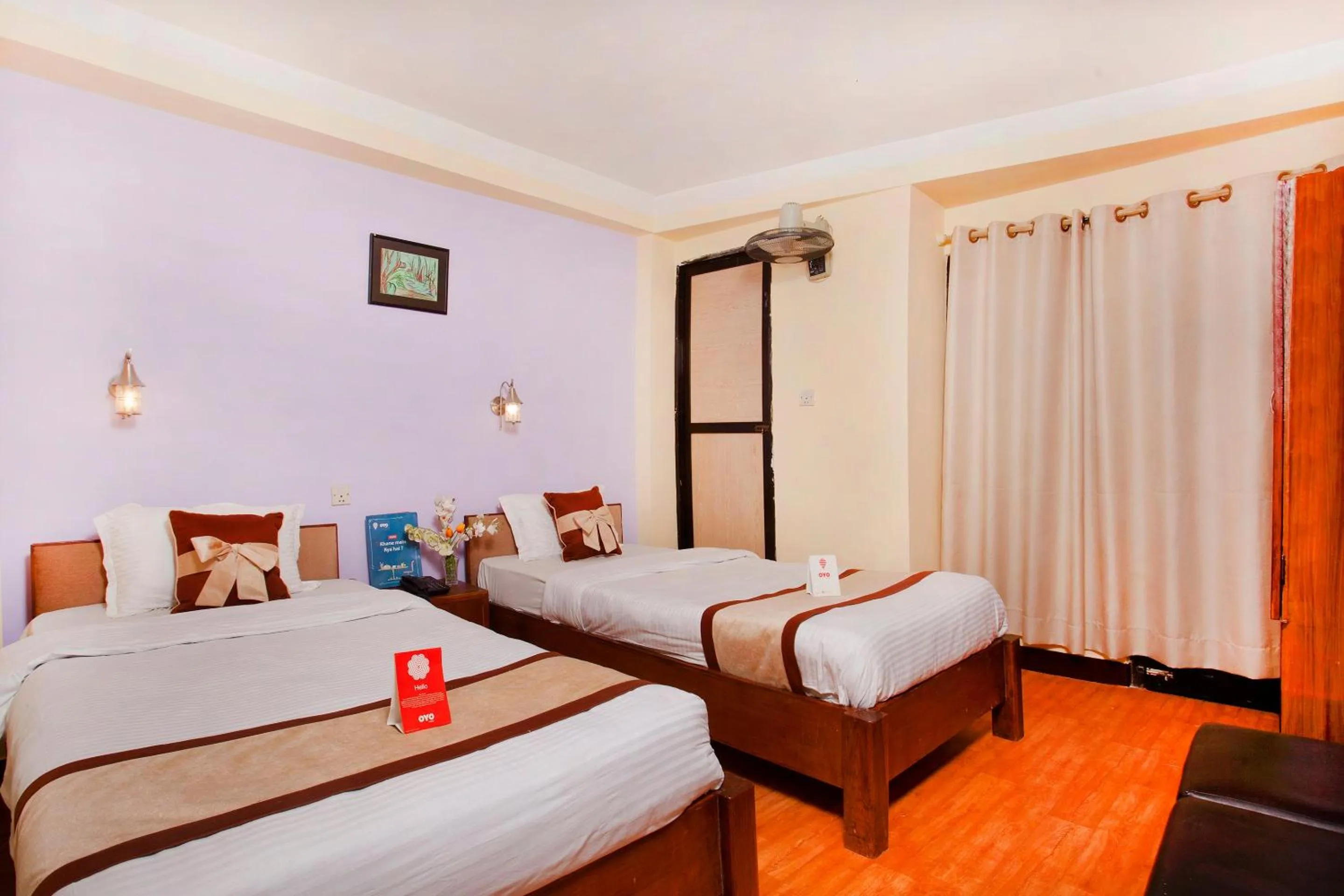 Bedroom, Bed in OYO 167 Hotel Lotus Buddha Inn