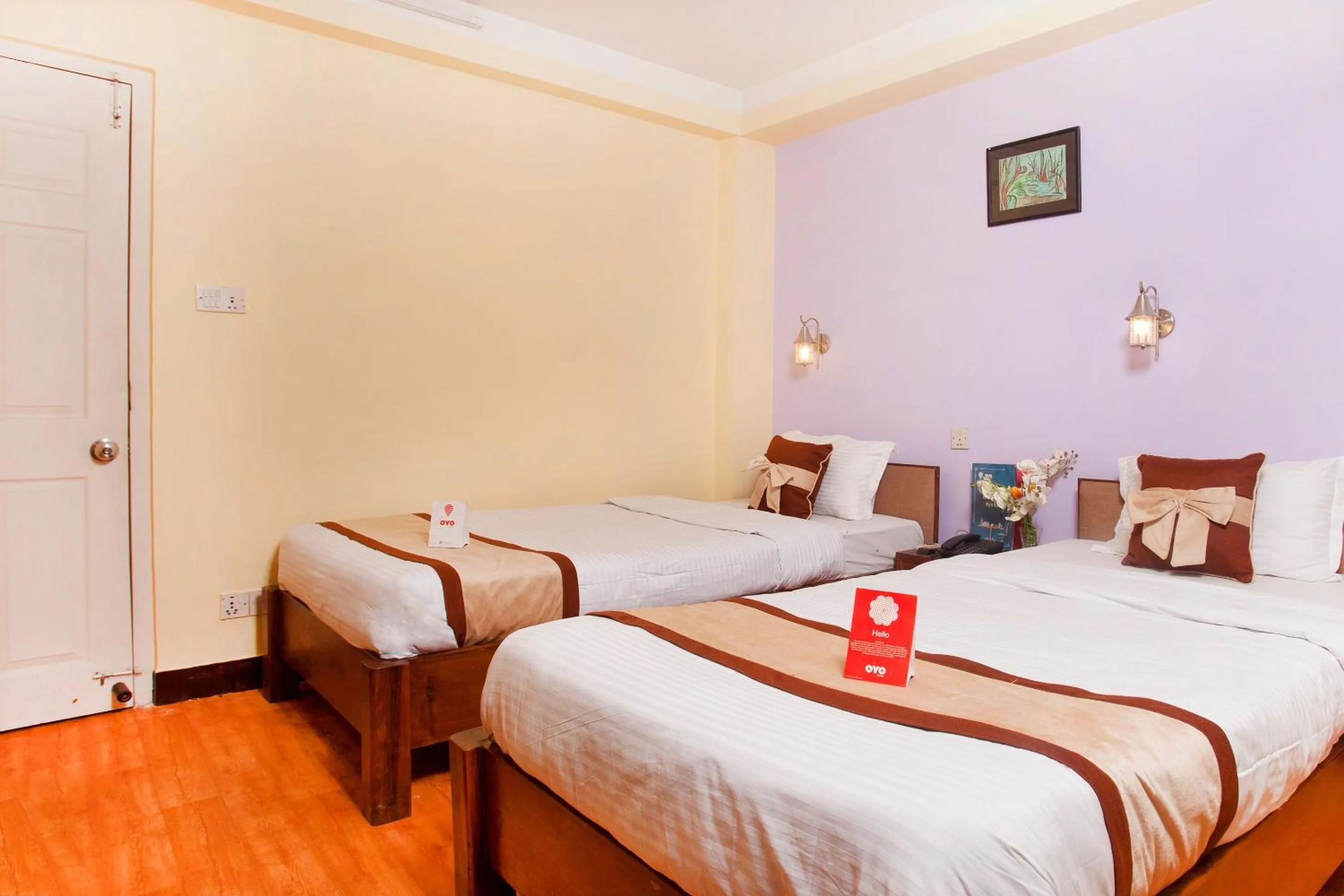 Bedroom, Bed in OYO 167 Hotel Lotus Buddha Inn