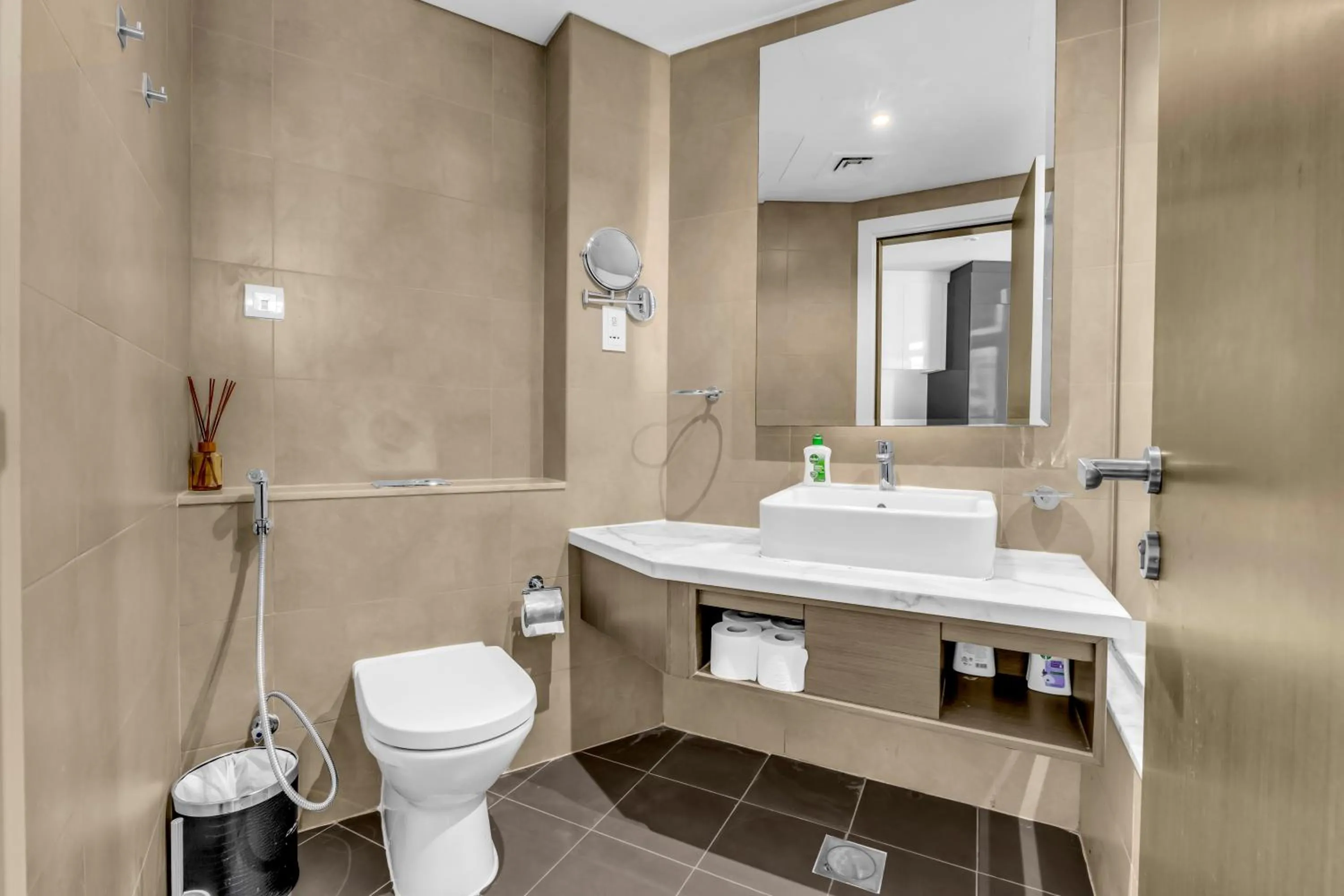 Shower in Luxury Aparthotel Prive