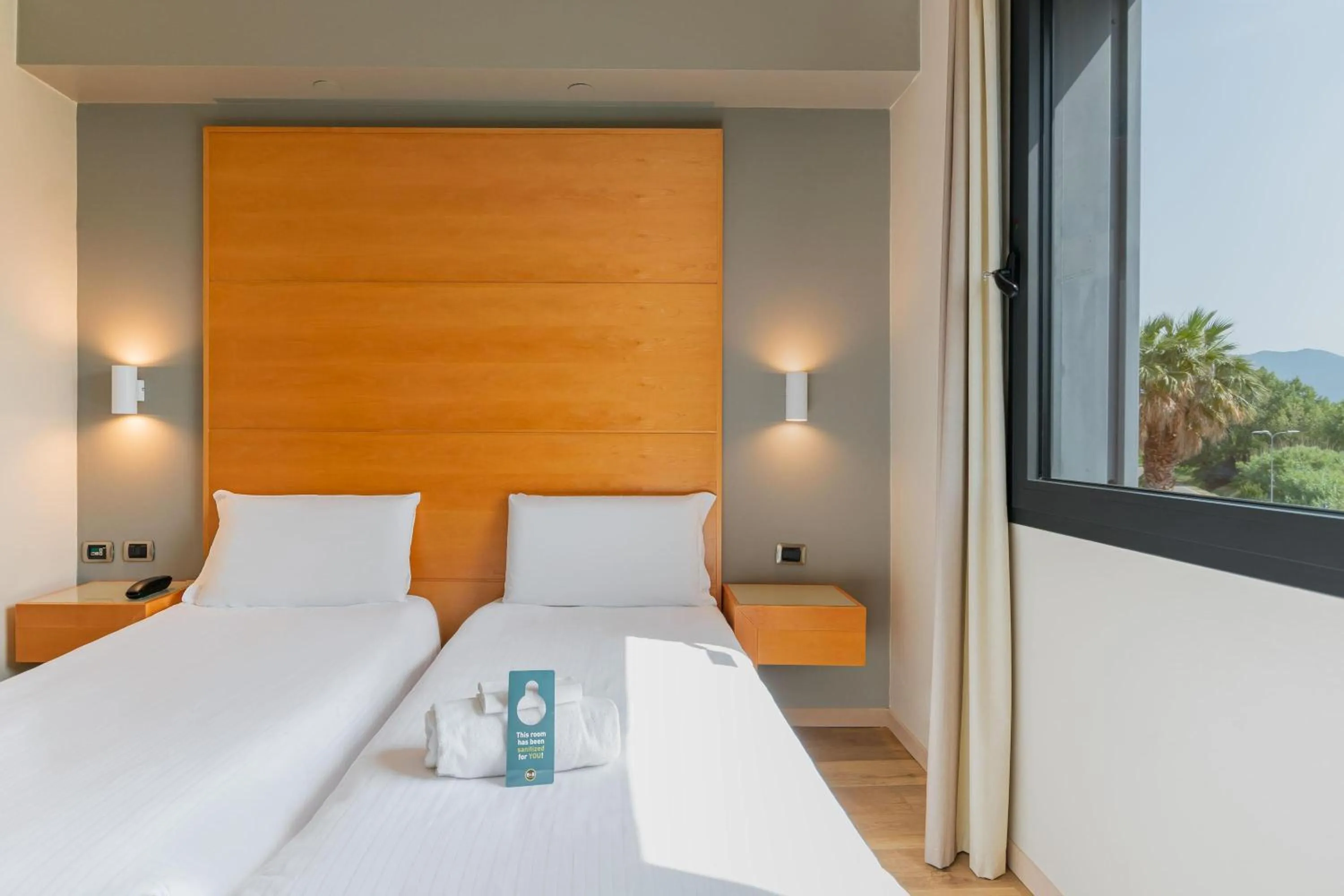 Photo of the whole room, Bed in B&B HOTEL Pisa Airport