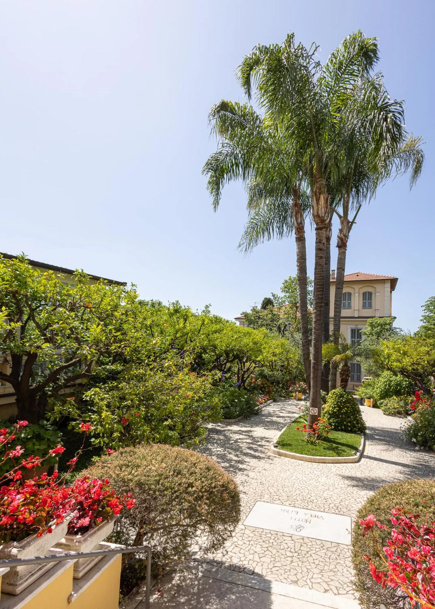 Garden in Hotel Villa Elisa & Spa