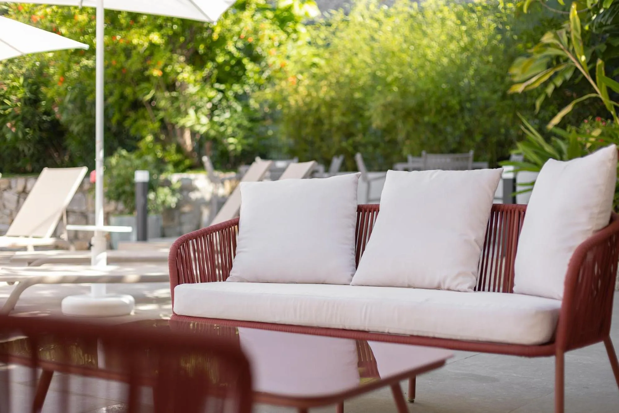 Garden in Hotel Villa Elisa & Spa