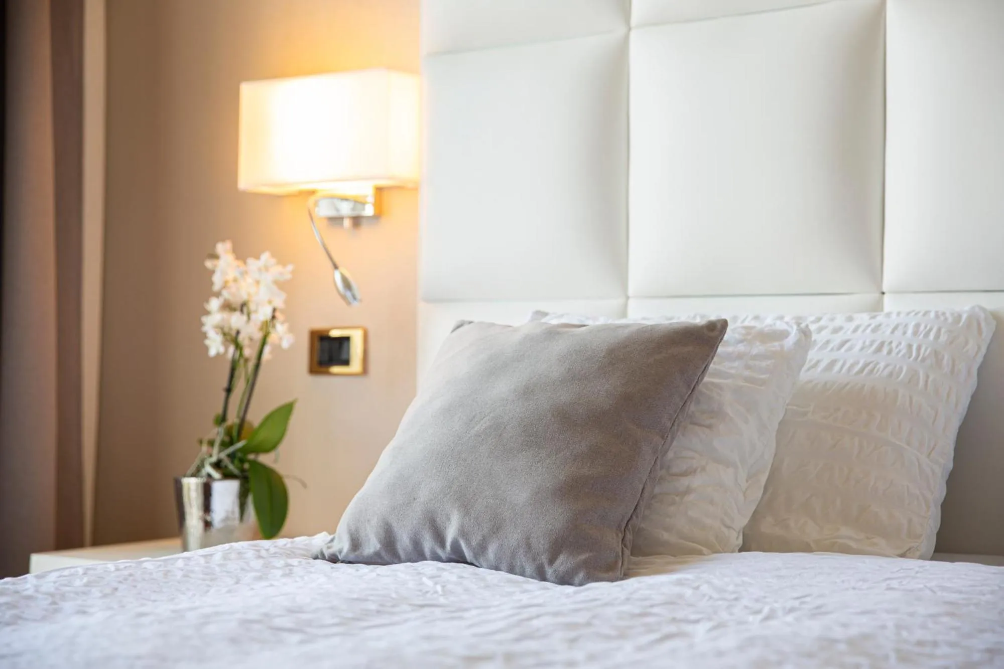 Bed in Hotel Villa Elisa & Spa