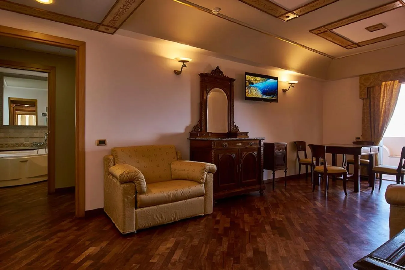 Living room in Hotel Tritone Lipari