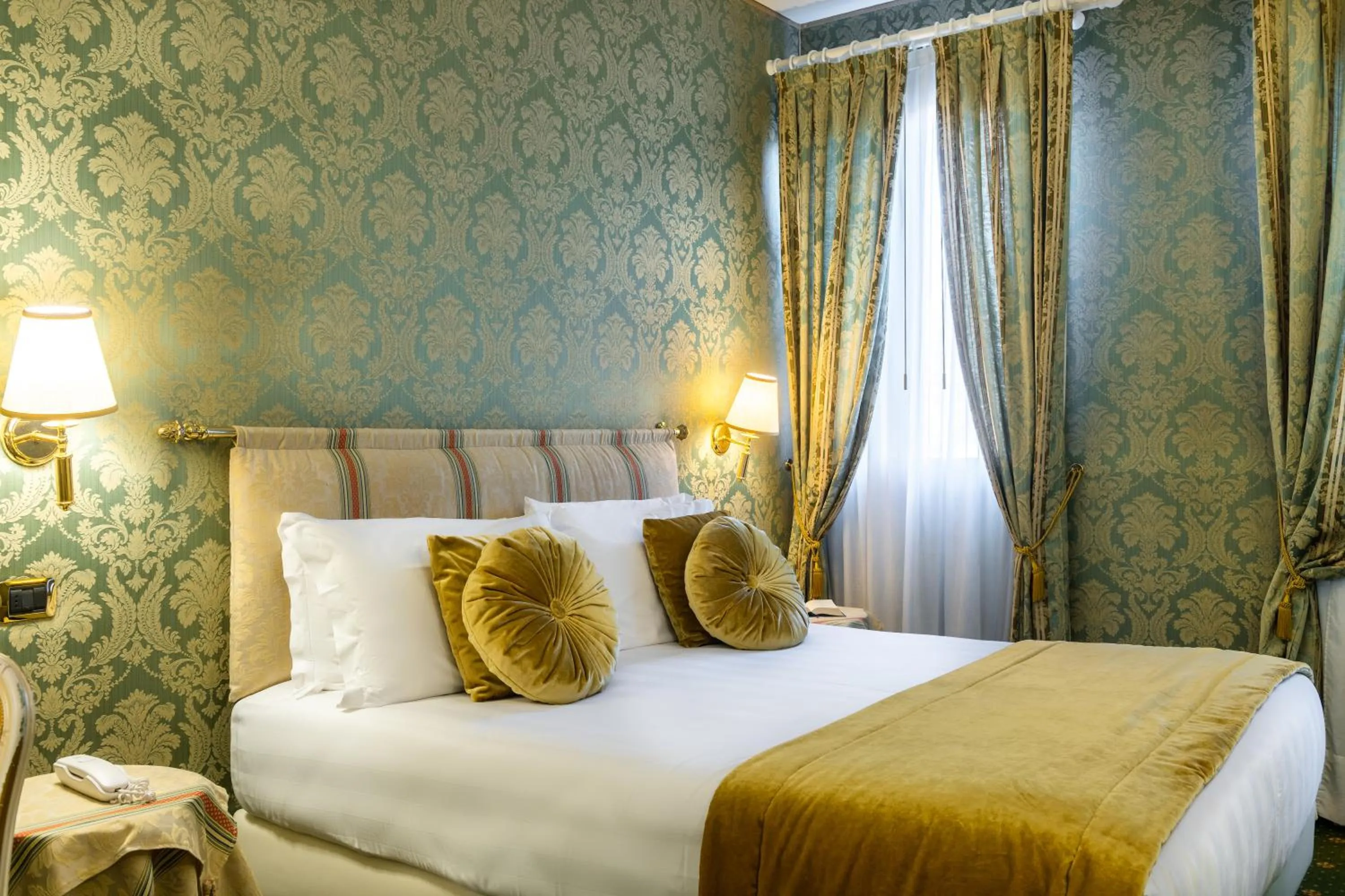 Decorative detail, Bed in A Tribute To Music Residenza