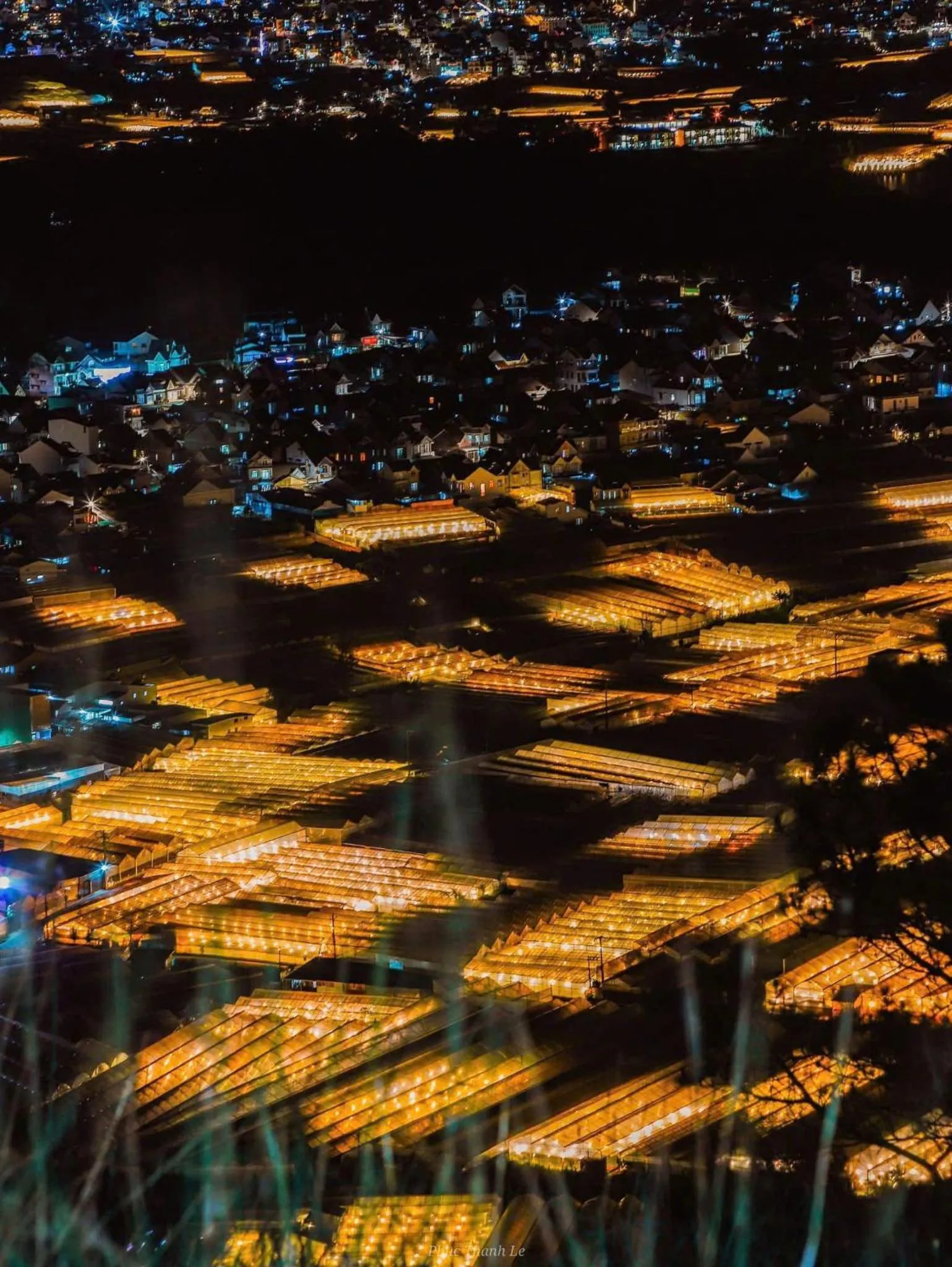 Bird's eye view in Moc Nhien Hostel Da Lat