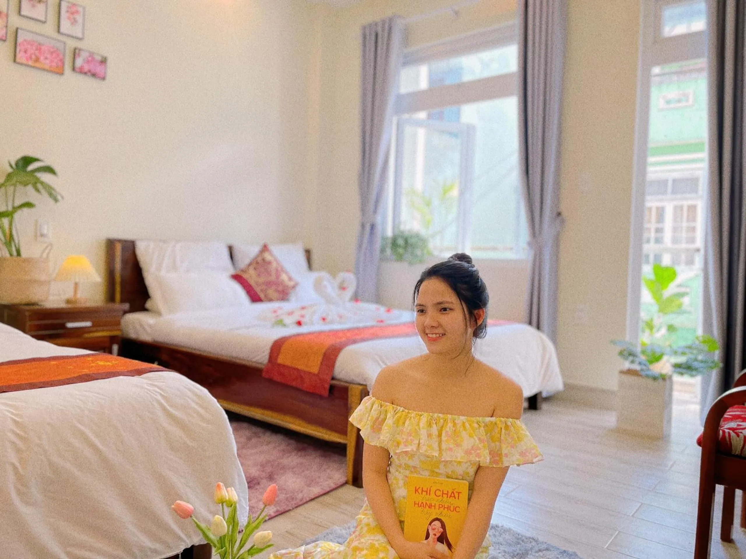 Bed in Moc Nhien Hostel Da Lat