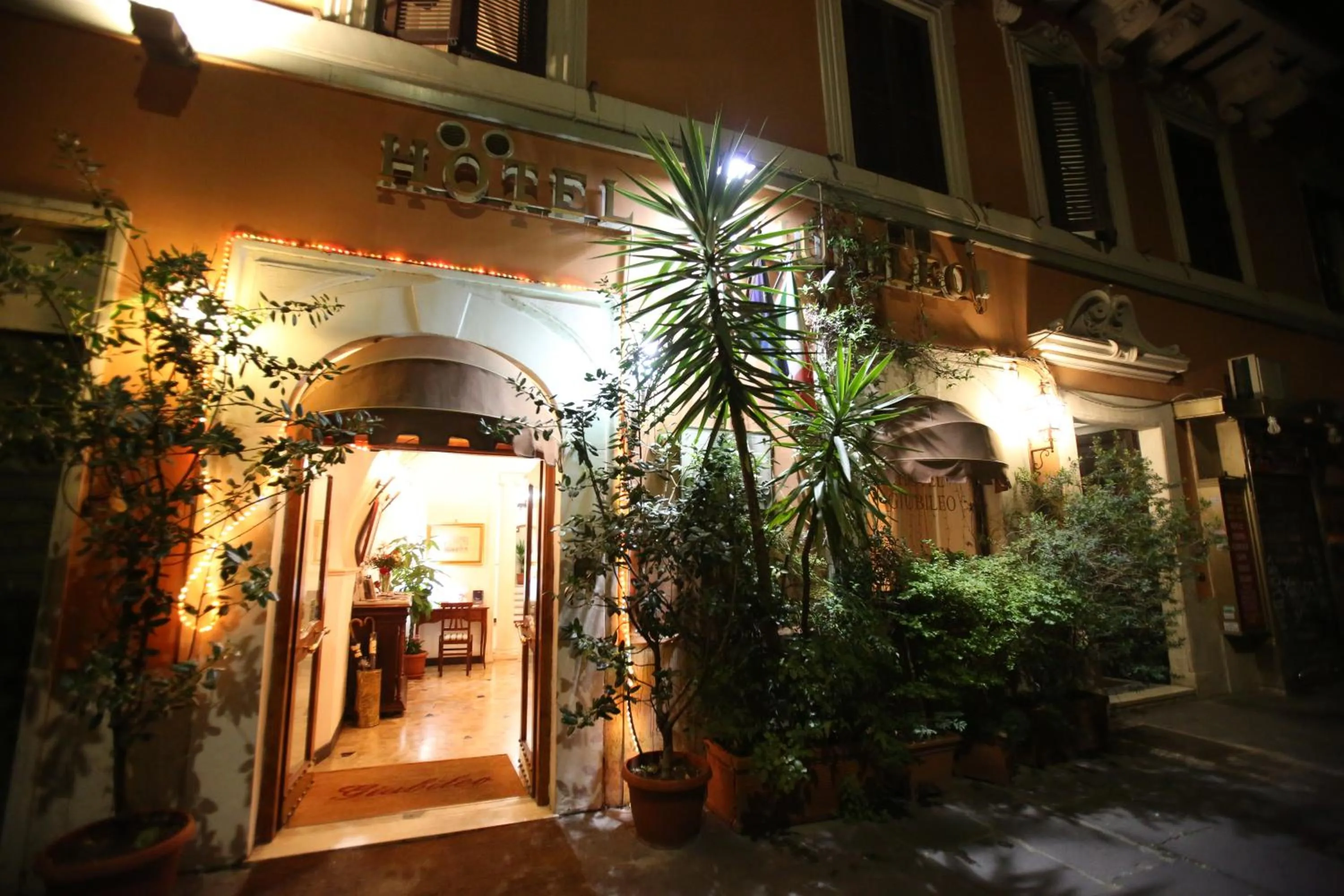 Facade/entrance in Hotel Giubileo