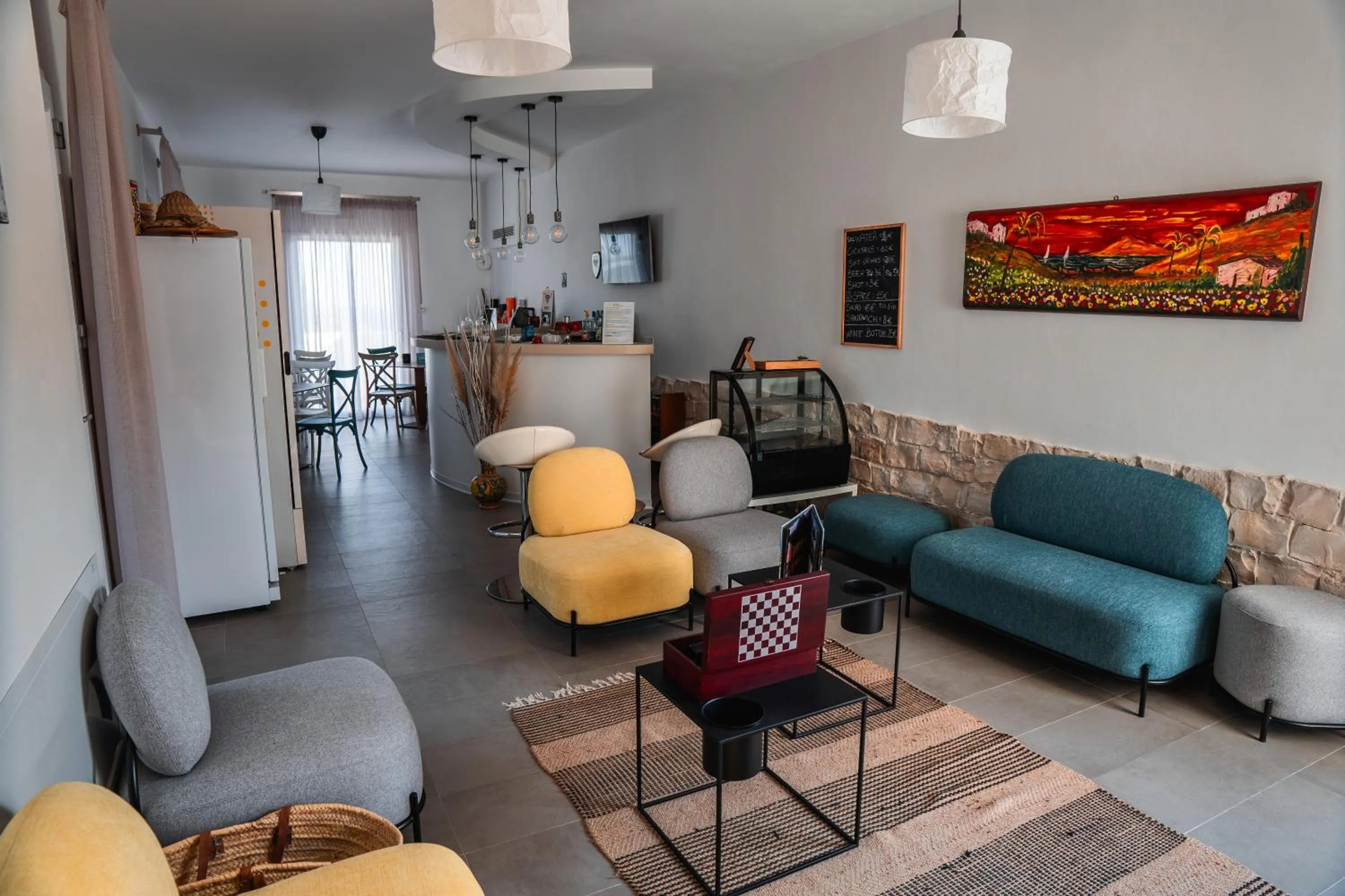 Lounge or bar in Villa Aries - Rural Chic Experience