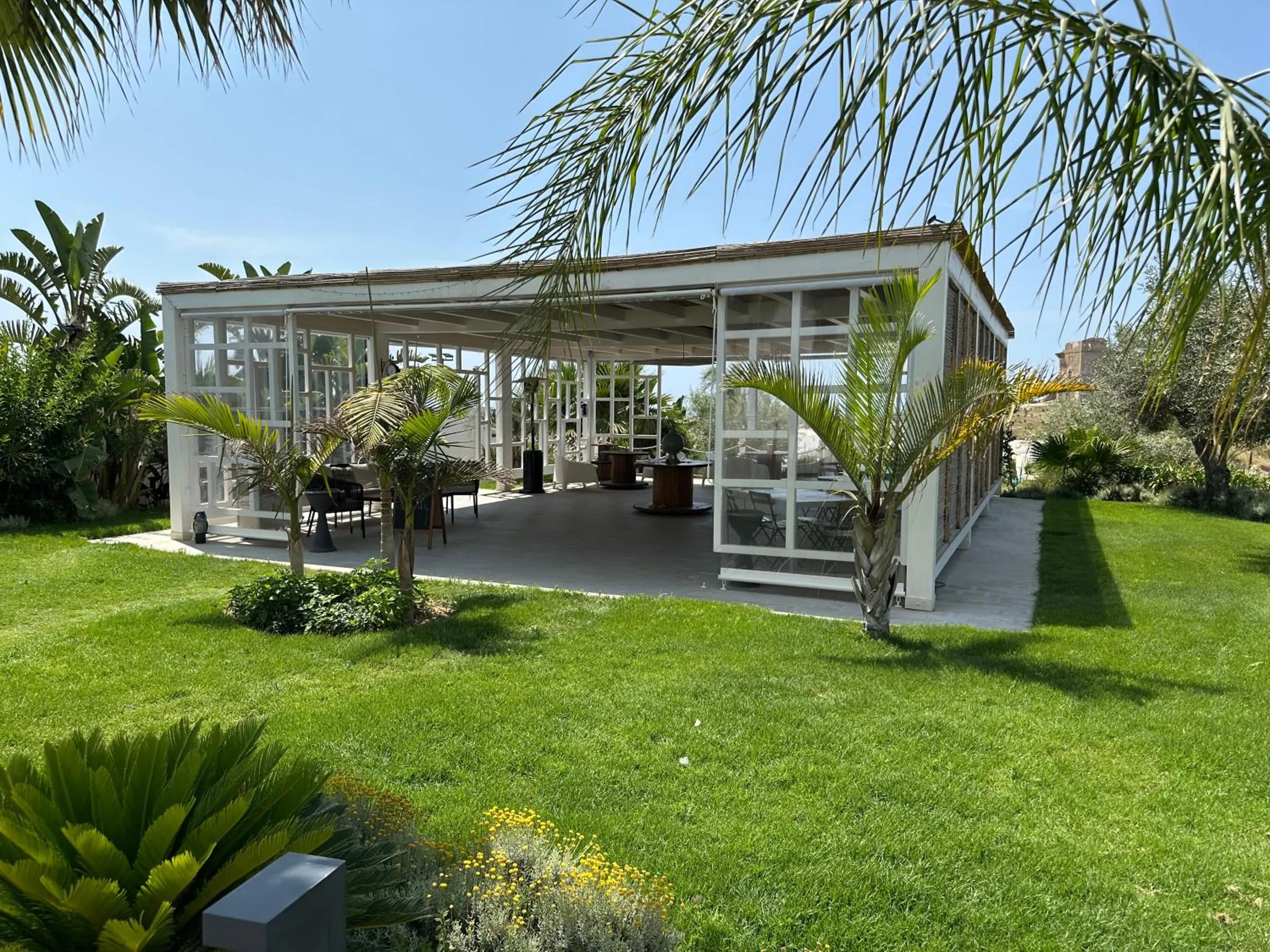 Balcony/Terrace in Villa Aries - Rural Chic Experience