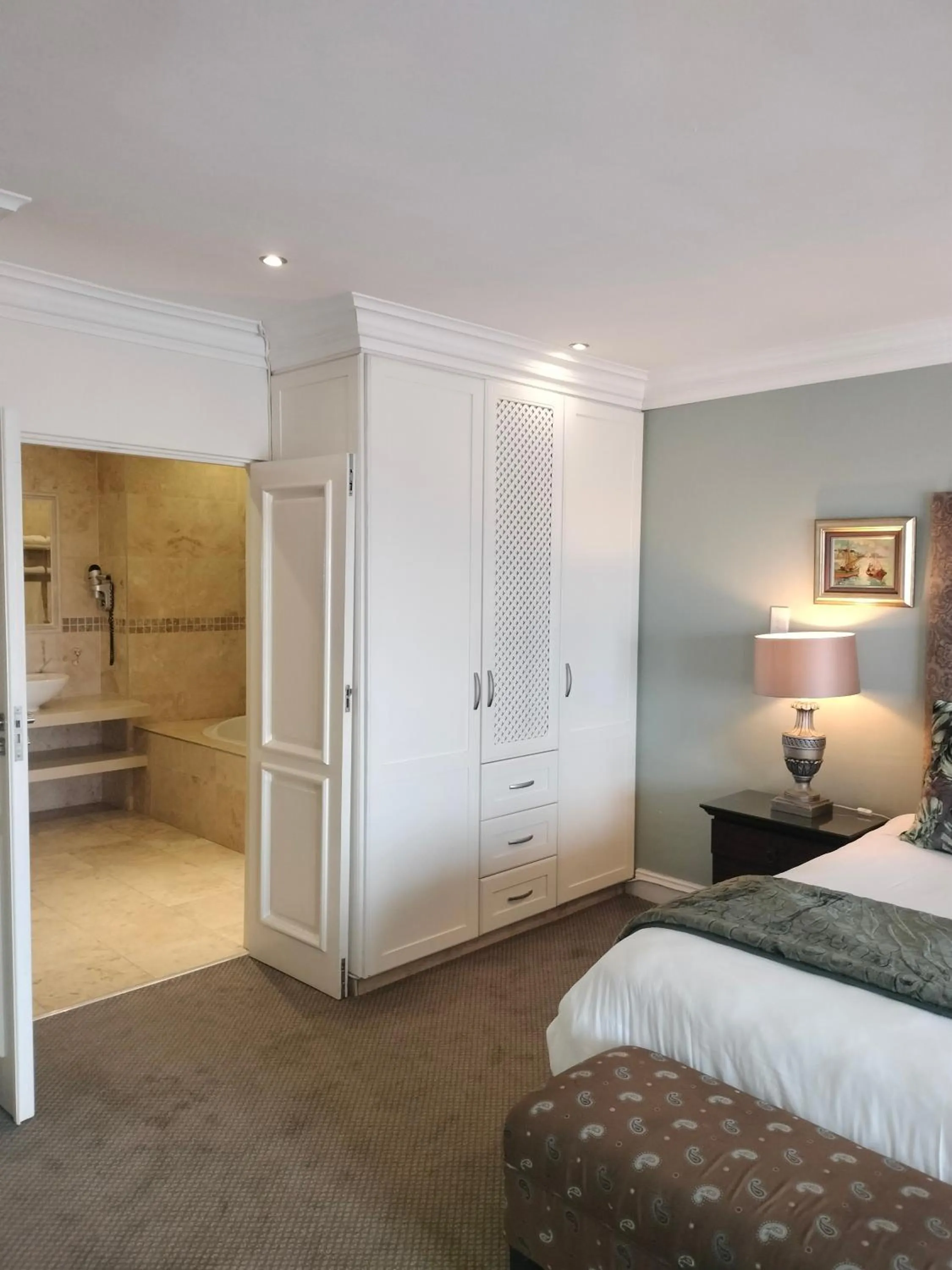 Bed in 131 on Herbert Baker Boutique Hotel