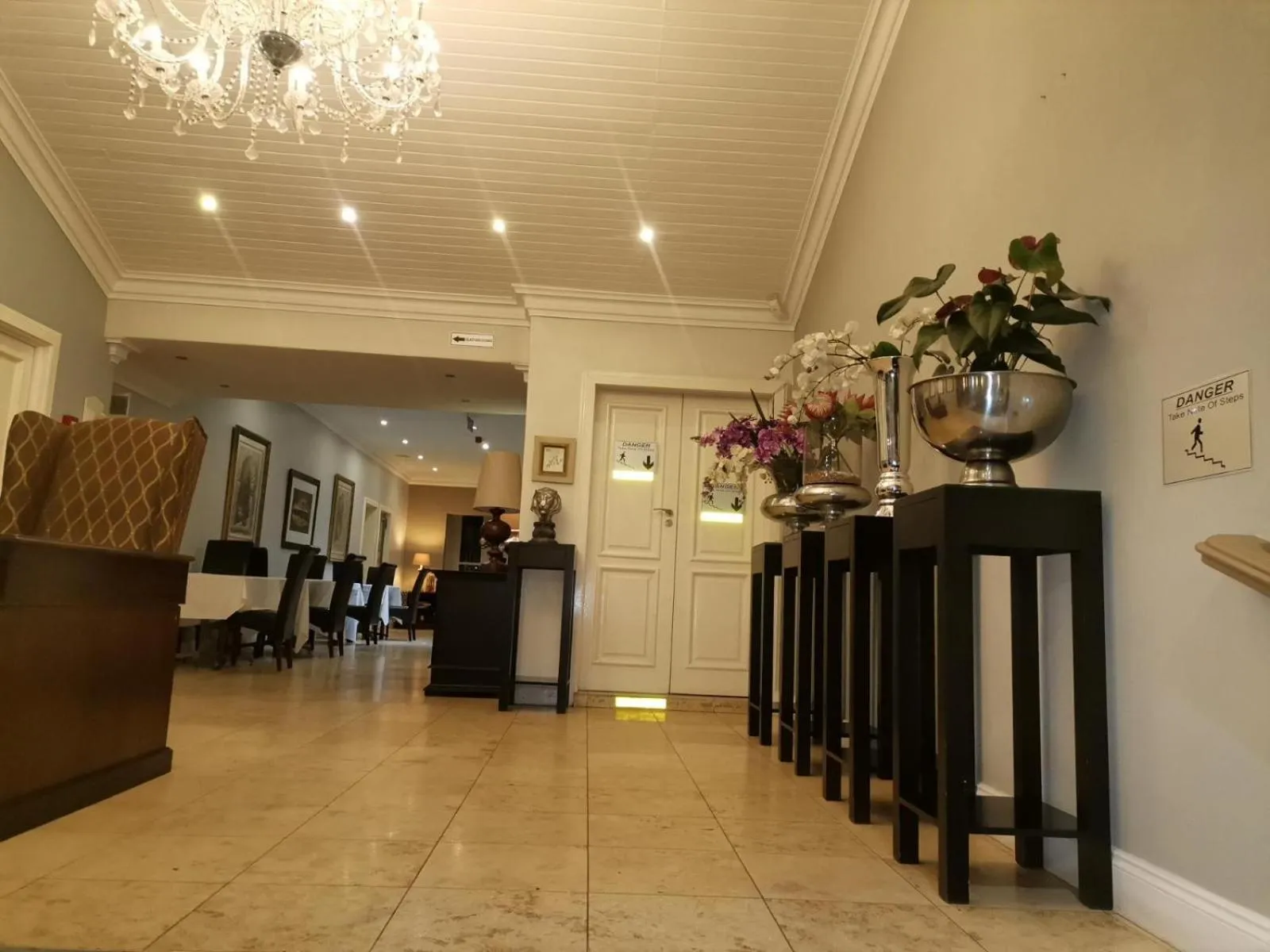 Decorative detail in 131 on Herbert Baker Boutique Hotel