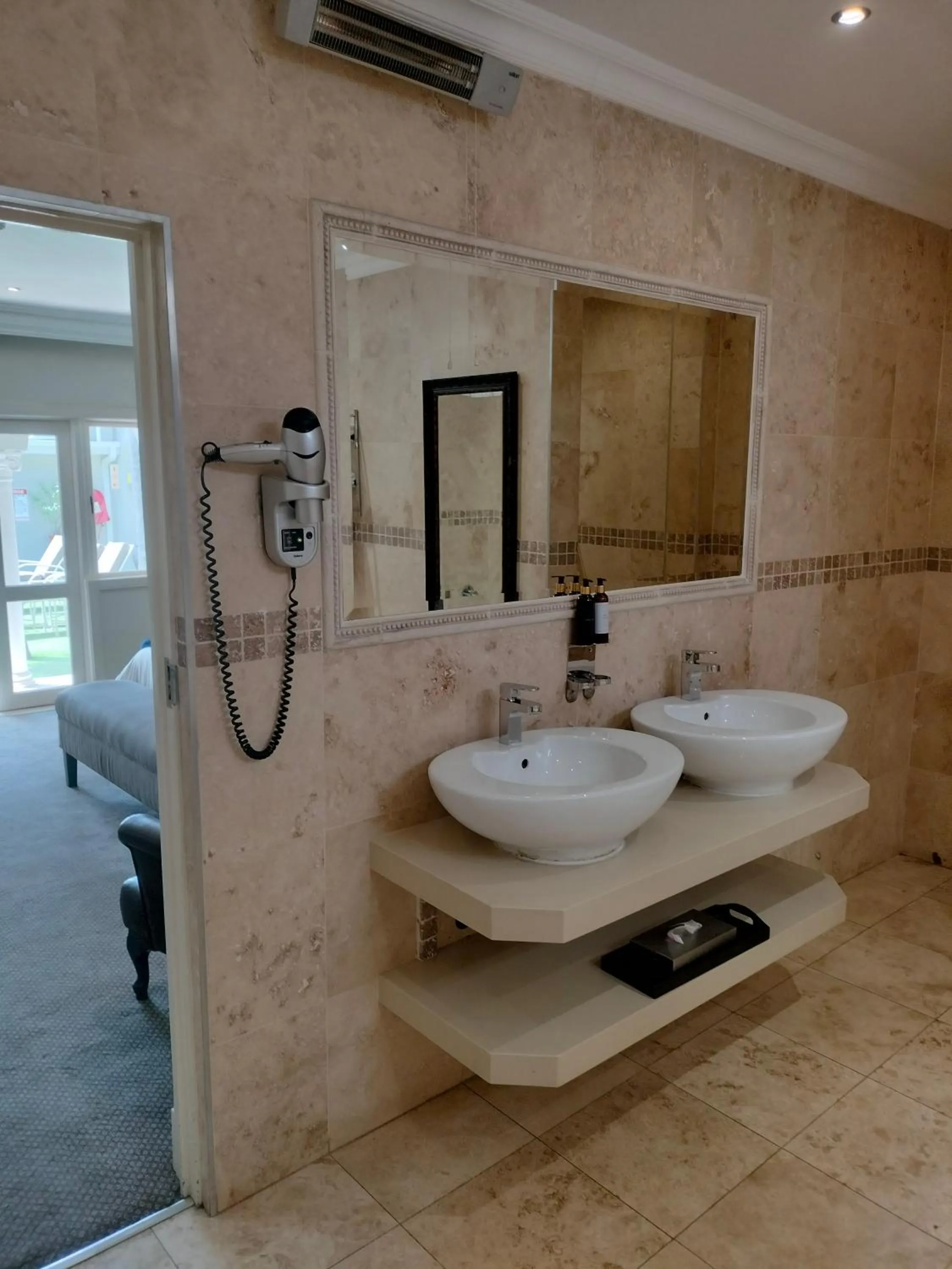 Bathroom in 131 on Herbert Baker Boutique Hotel